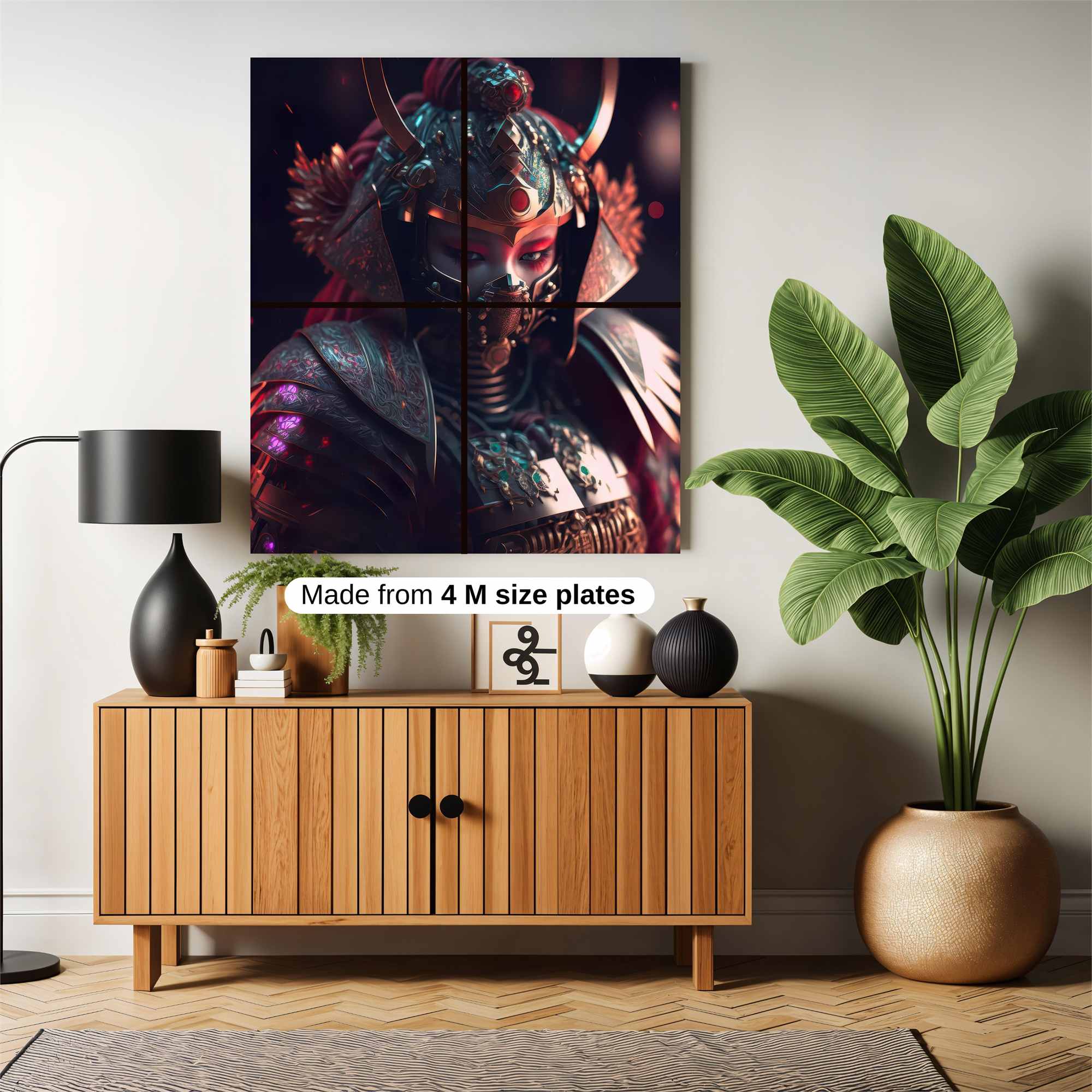 Samurai Enigma Safe Wall Magnetic / M