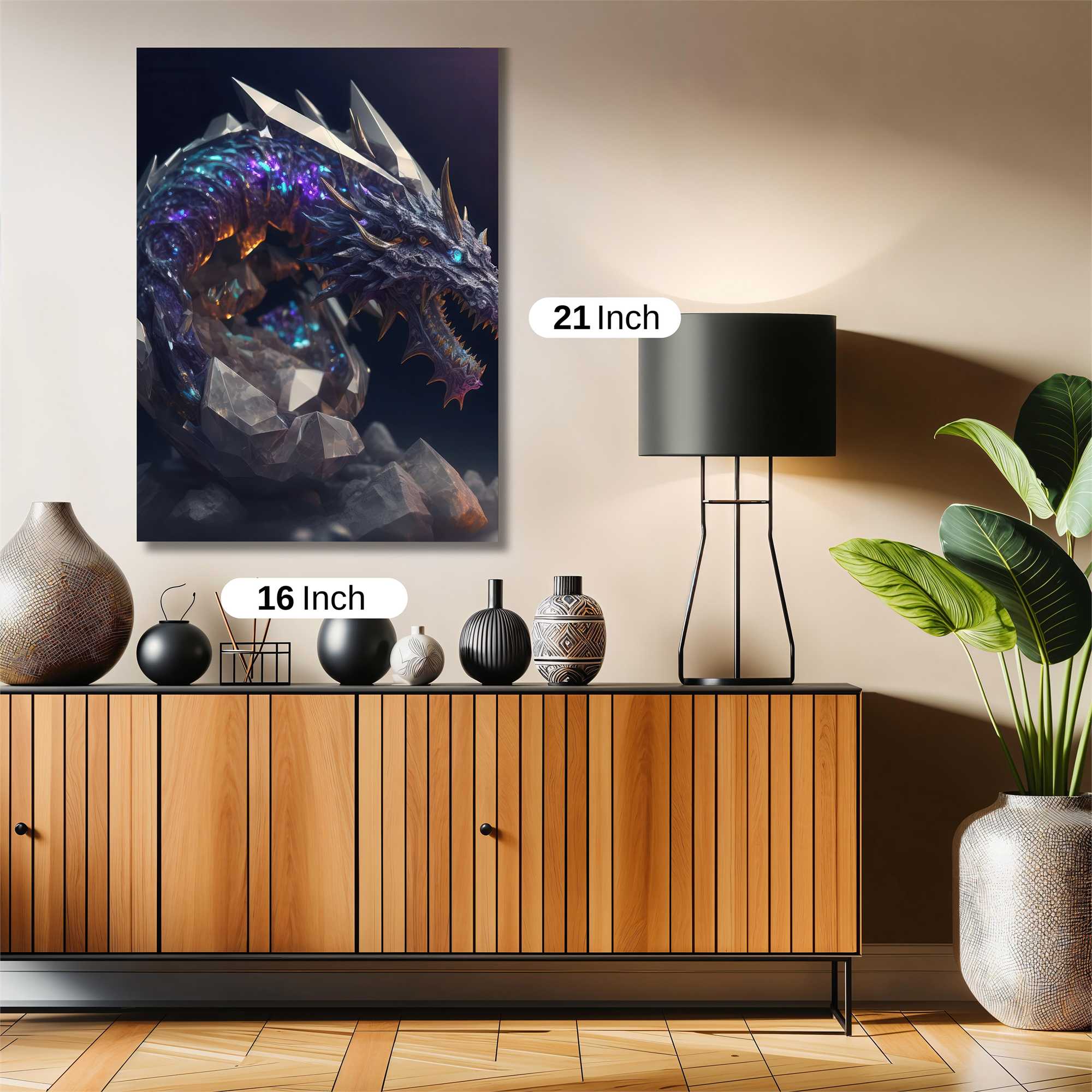 Crystal Fury Safe Wall Magnetic / M