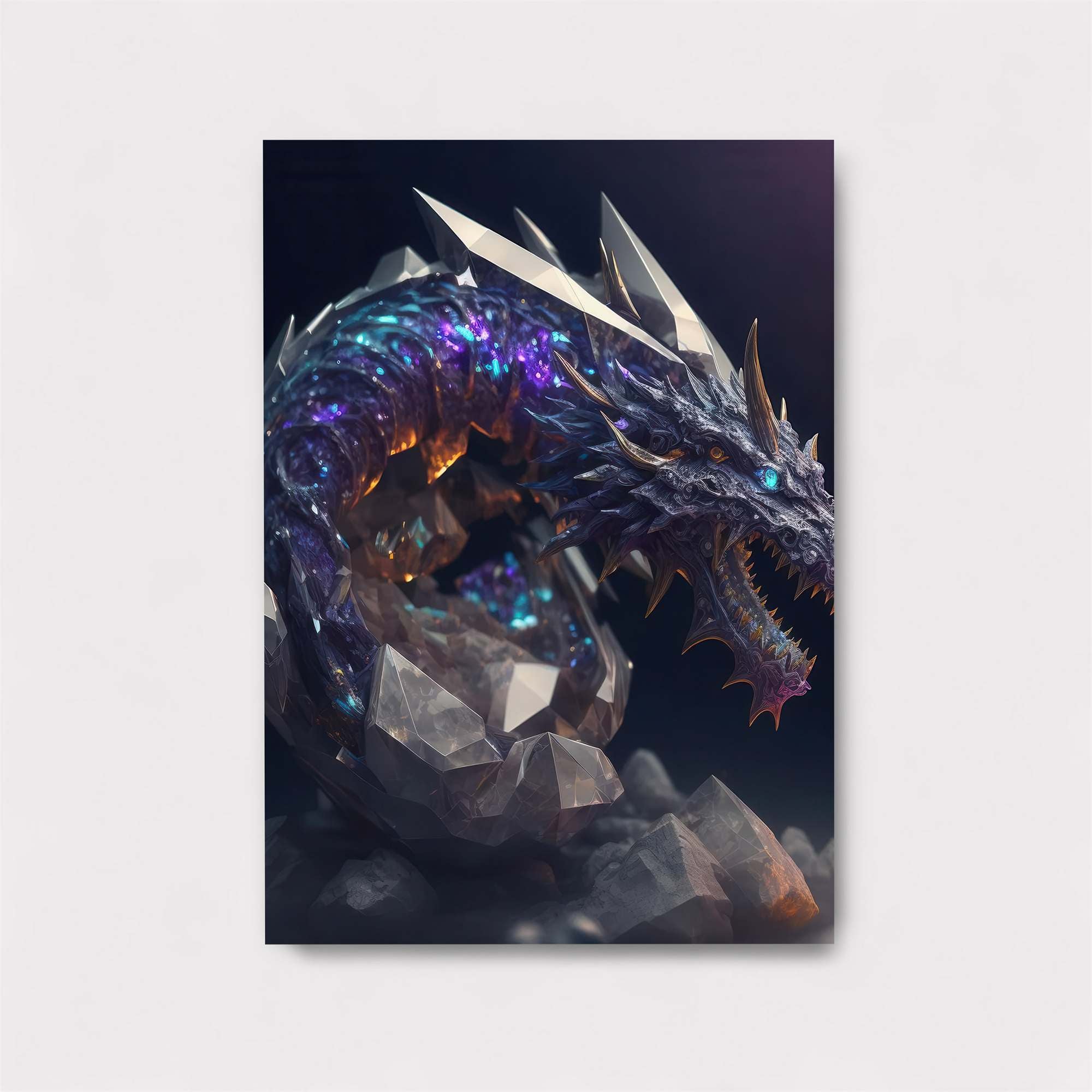 Crystal Fury Safe Wall Magnetic / M