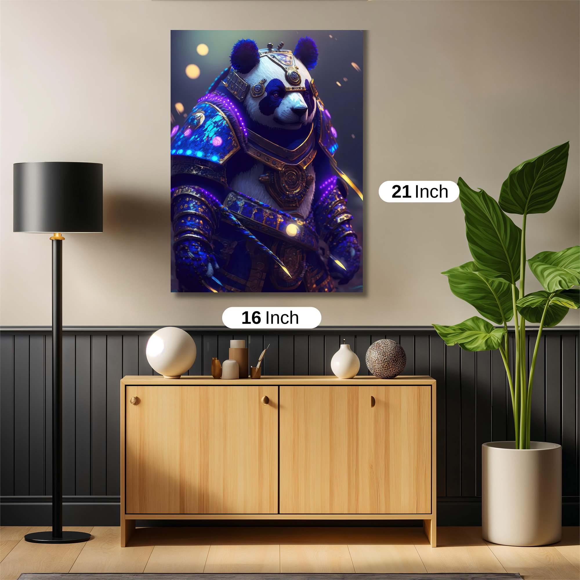 Panda Pharaoh Safe Wall Magnetic / M