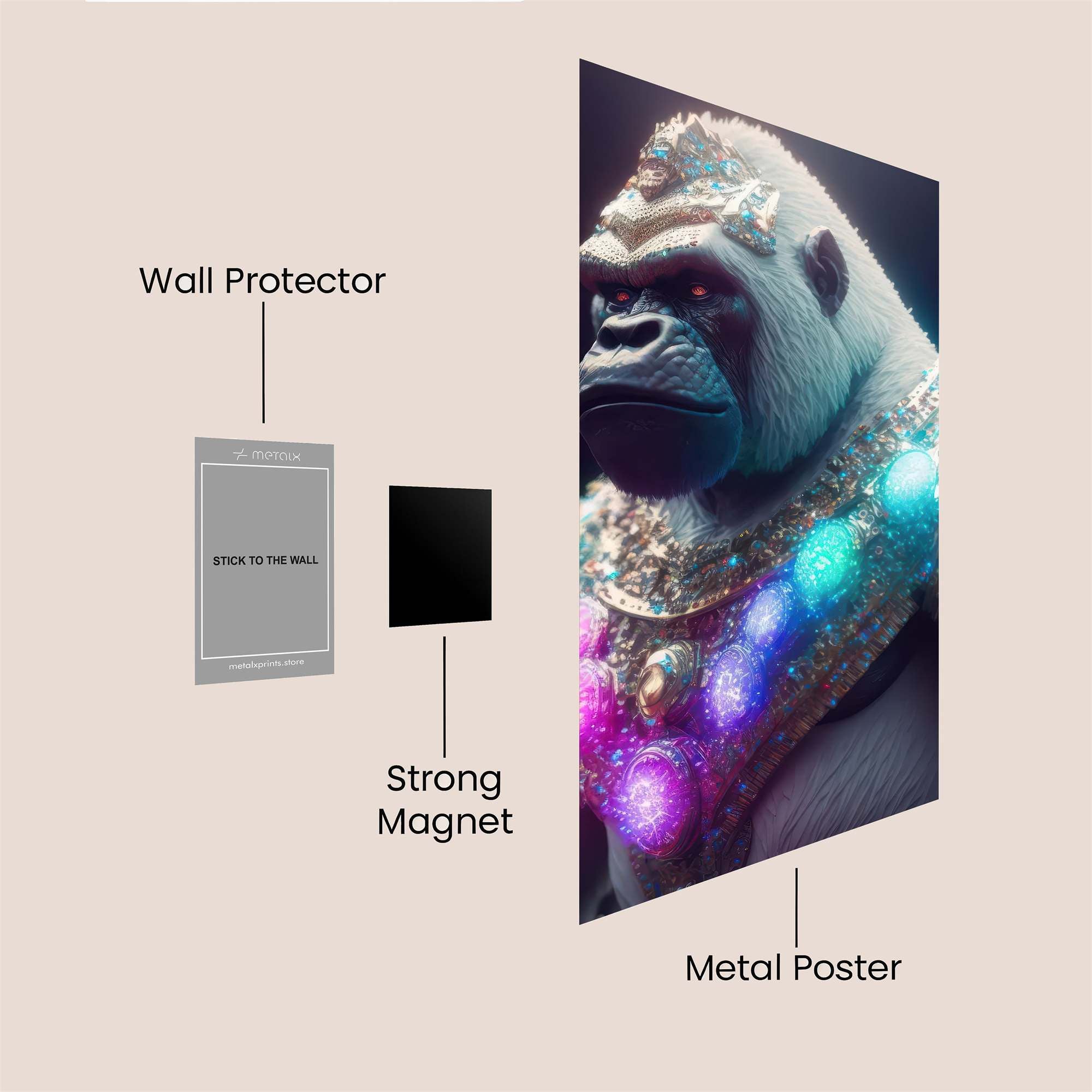 SnowKing Radiant Safe Wall Magnetic / M