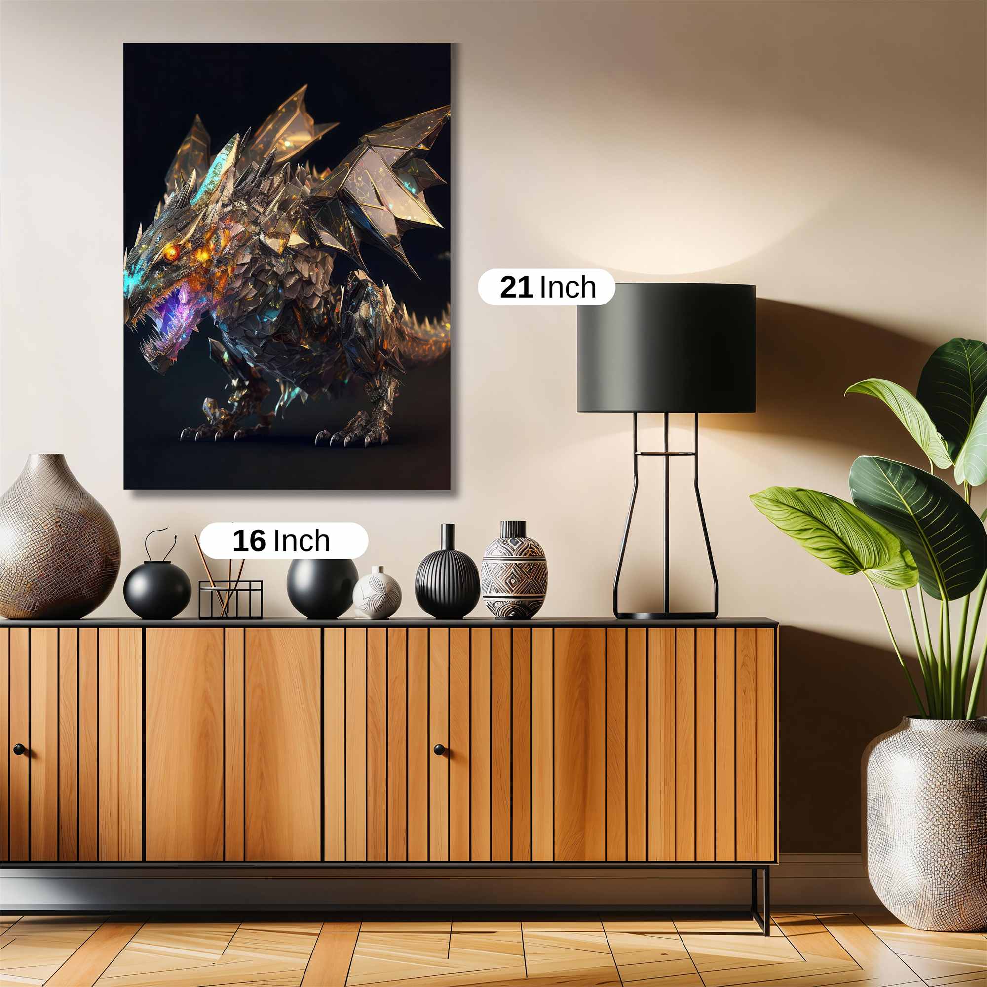 Crystal Fury Safe Wall Magnetic / M