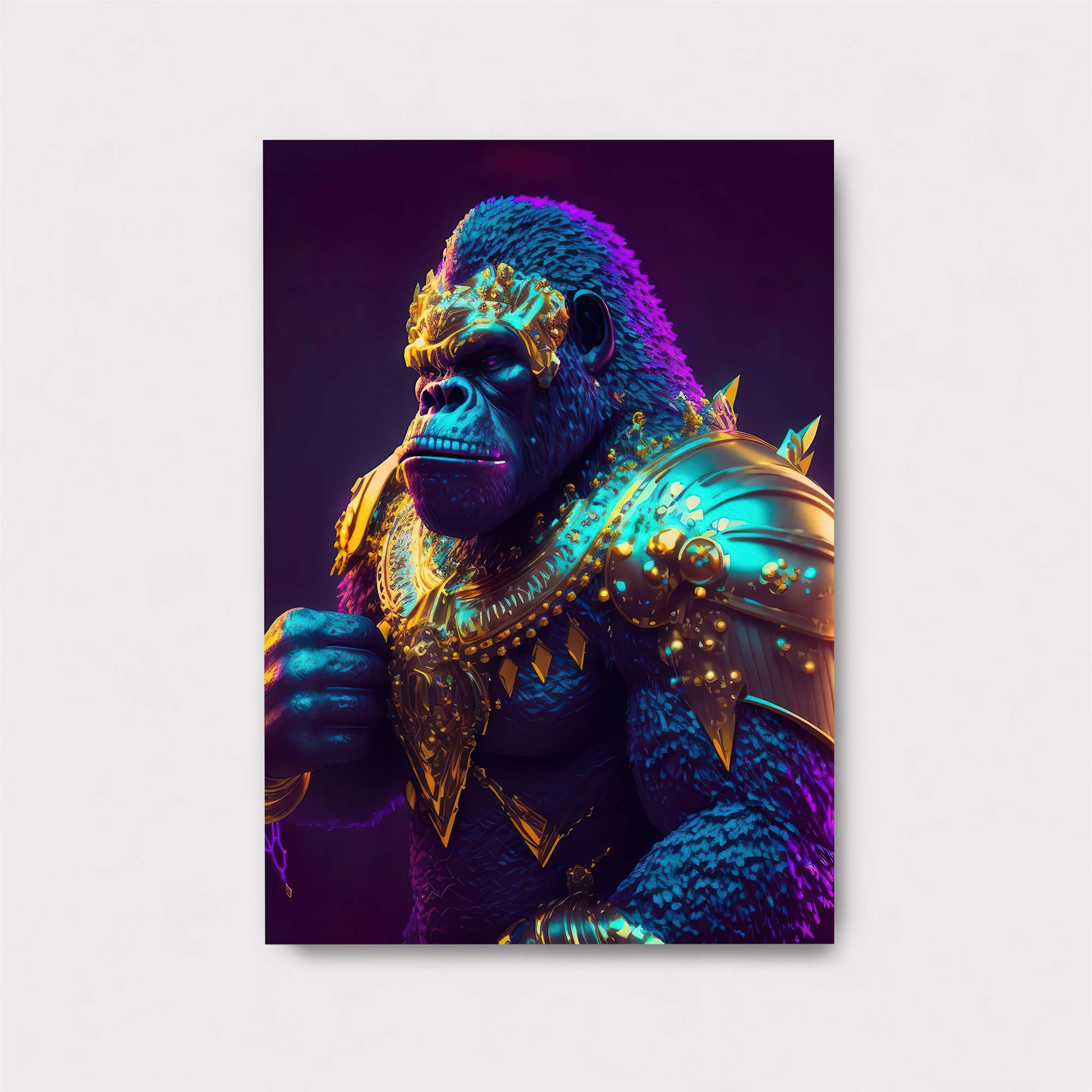Gorilla Royalty Safe Wall Magnetic / M