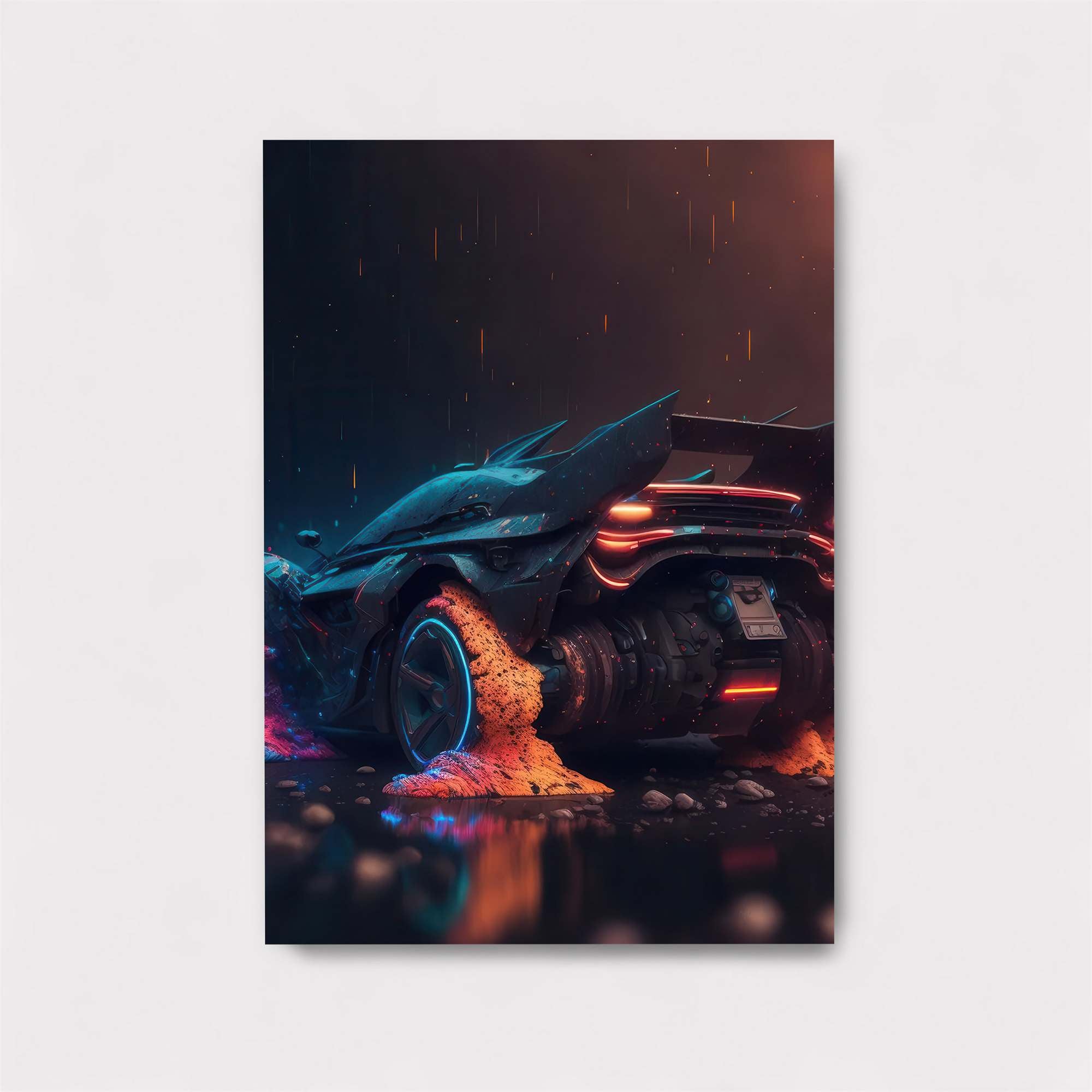 Batmobile Menace Safe Wall Magnetic / M