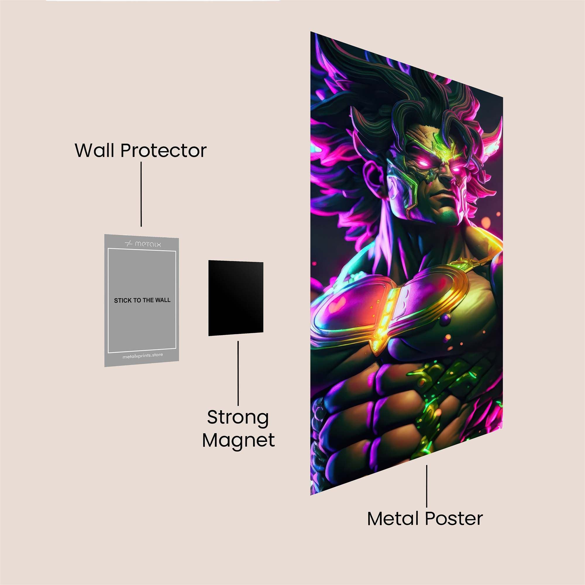 Hulk Radiant Safe Wall Magnetic / M