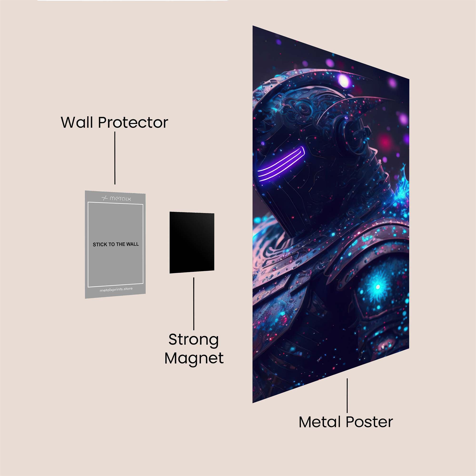 Knight Cosmic Safe Wall Magnetic / M