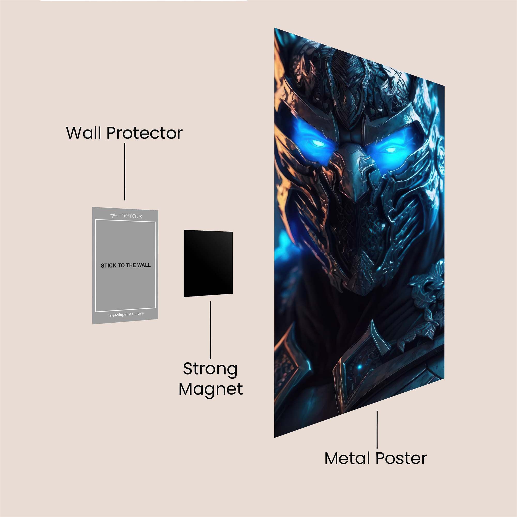Sub-Zero Frost Safe Wall Magnetic / M