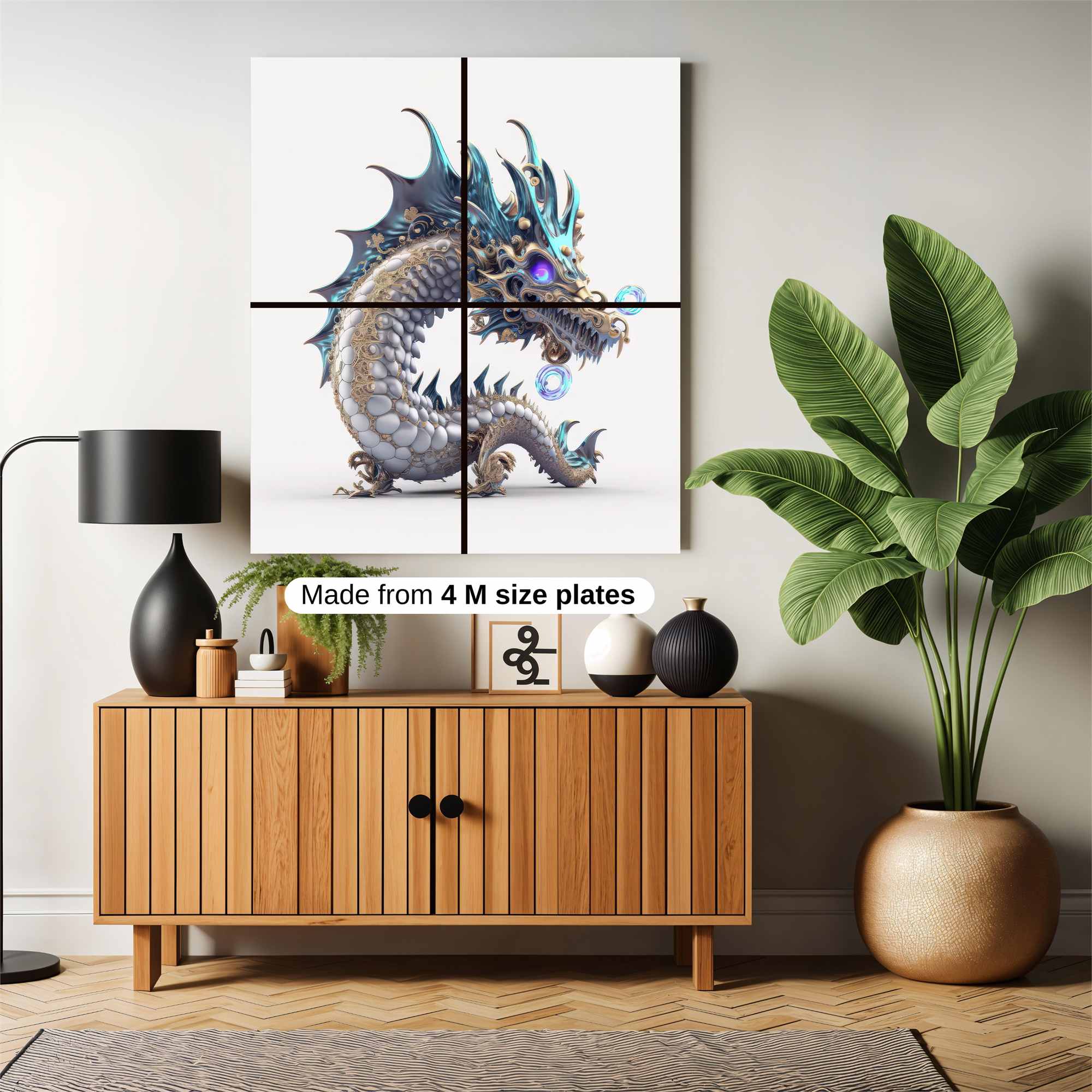 Dragon Whimsy Safe Wall Magnetic / M