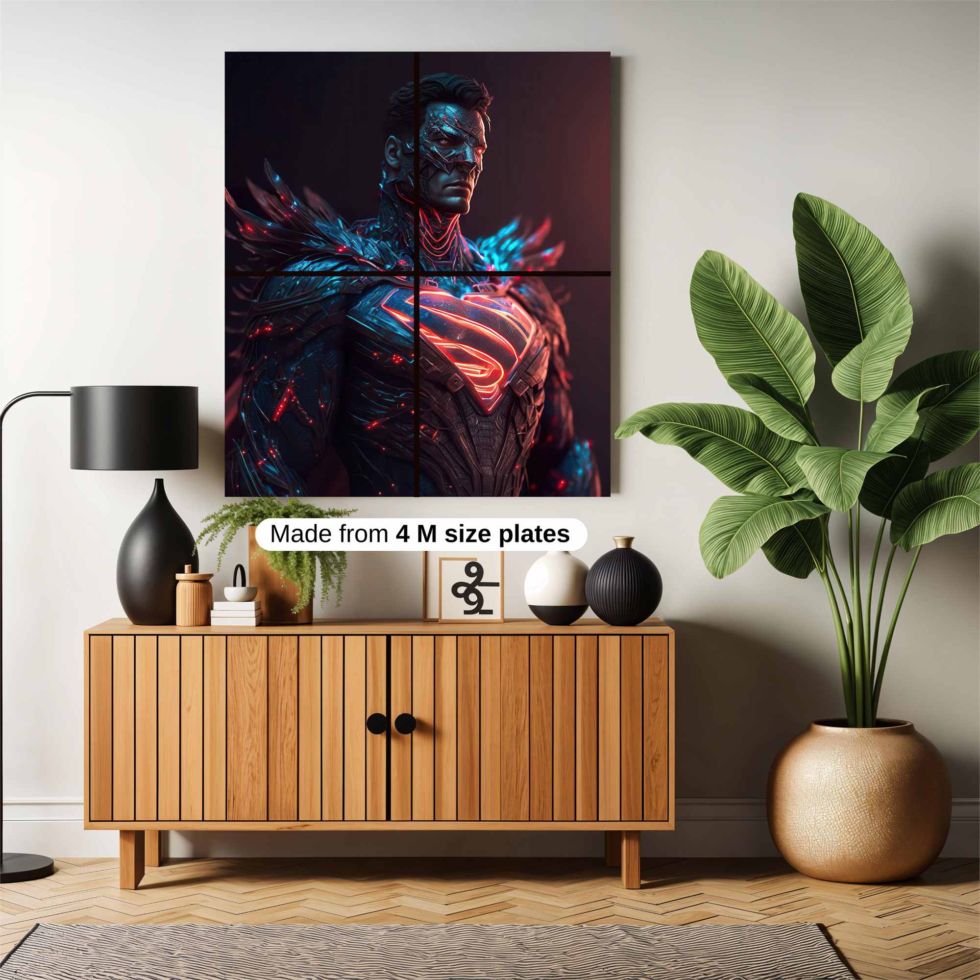 Superman Sinister Safe Wall Magnetic / M