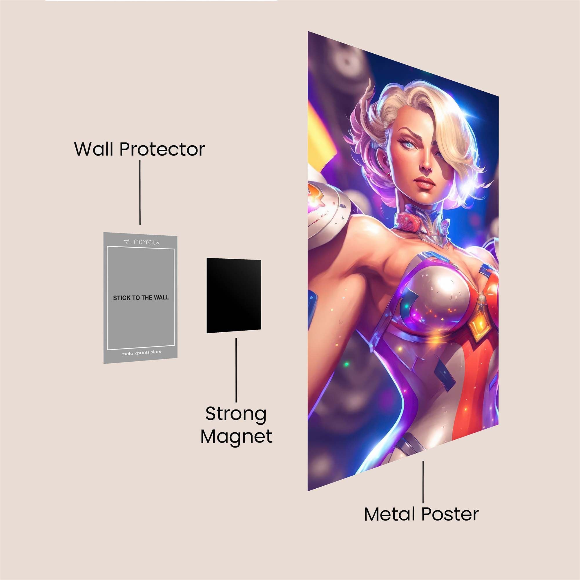 Mercy Radiant Safe Wall Magnetic / M