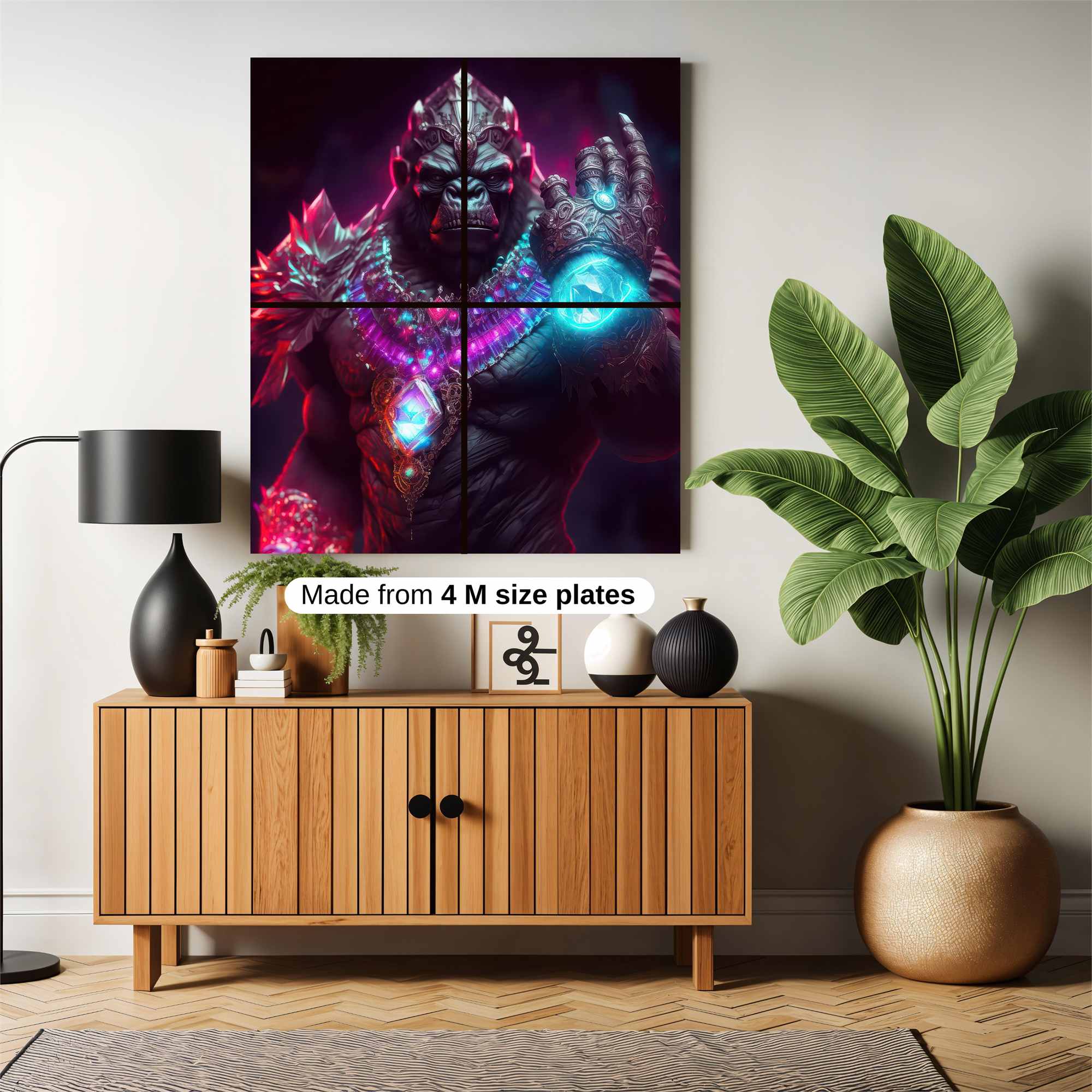 Gorilla Mystic Safe Wall Magnetic / M