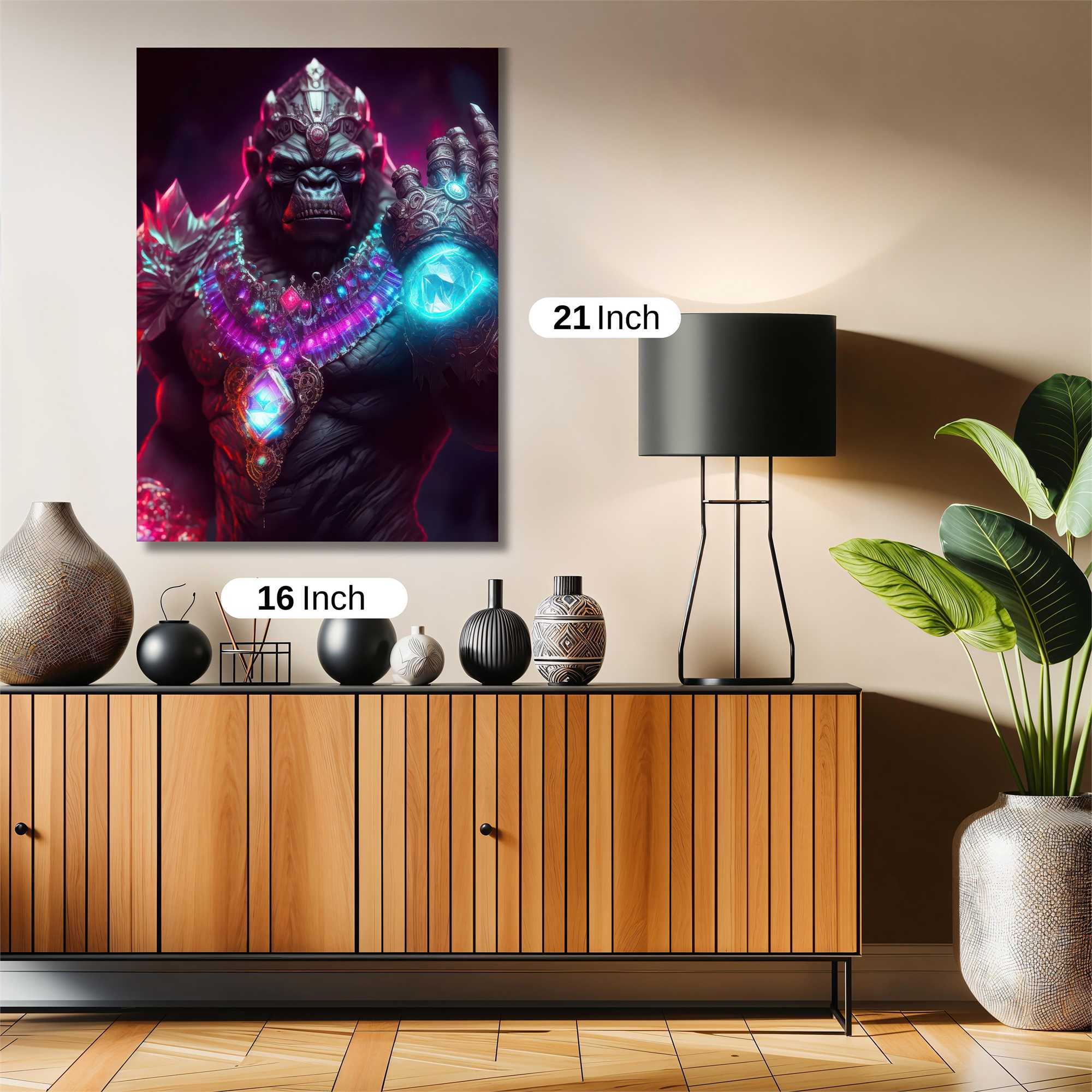 Gorilla Mystic Safe Wall Magnetic / M