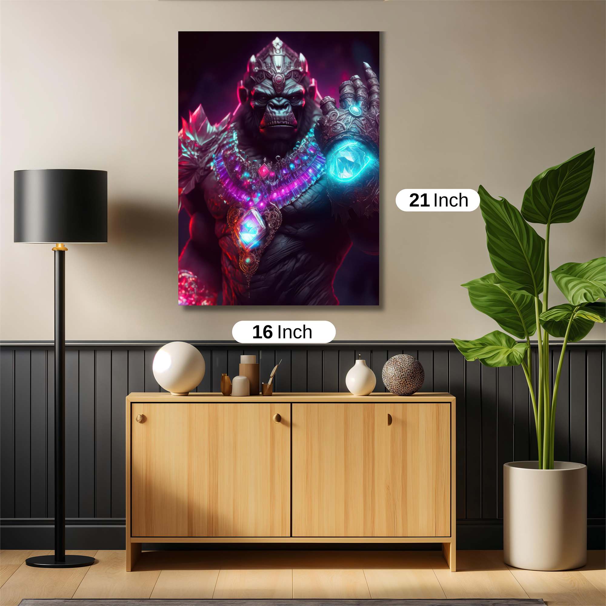 Gorilla Mystic Safe Wall Magnetic / M