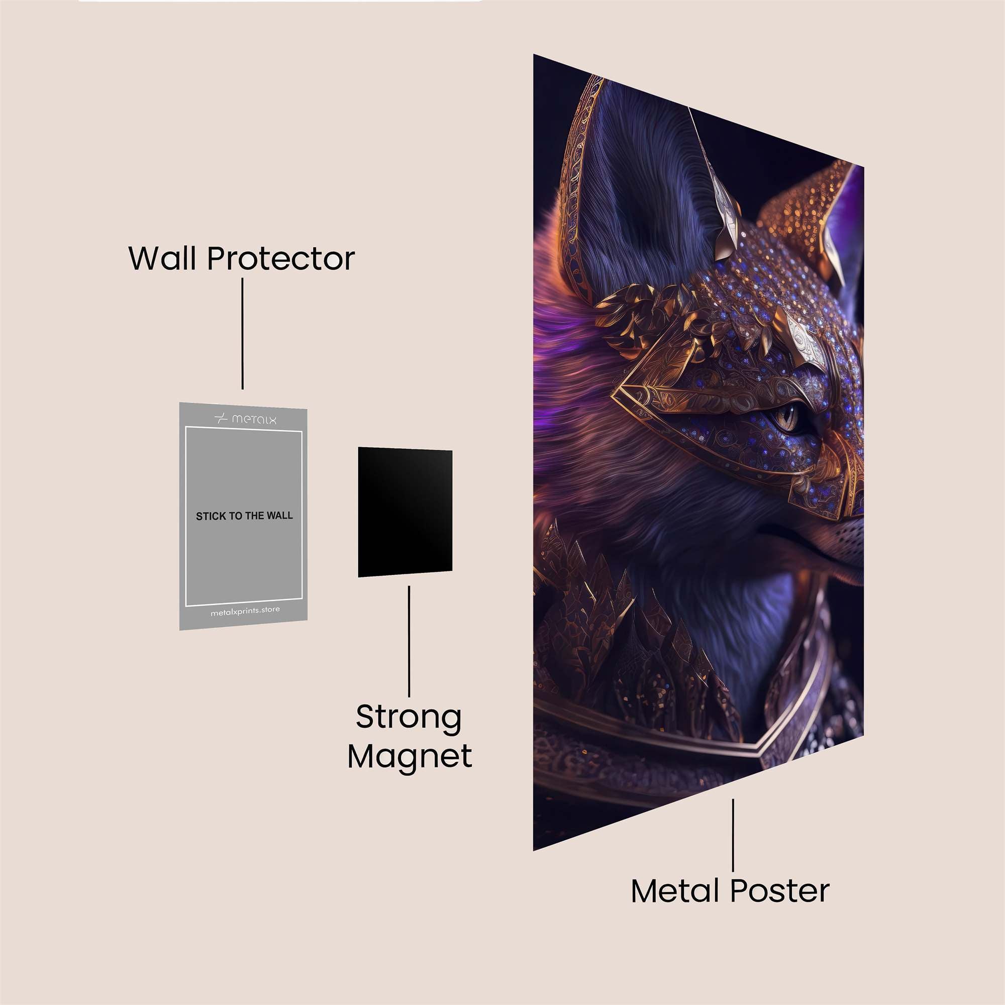 Anubis Regal Safe Wall Magnetic / M