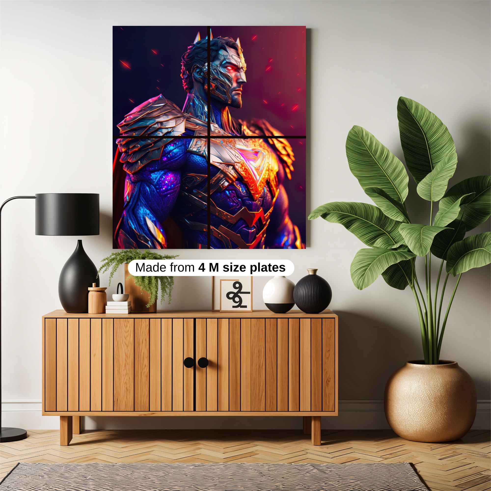 Superman Regal Safe Wall Magnetic / M