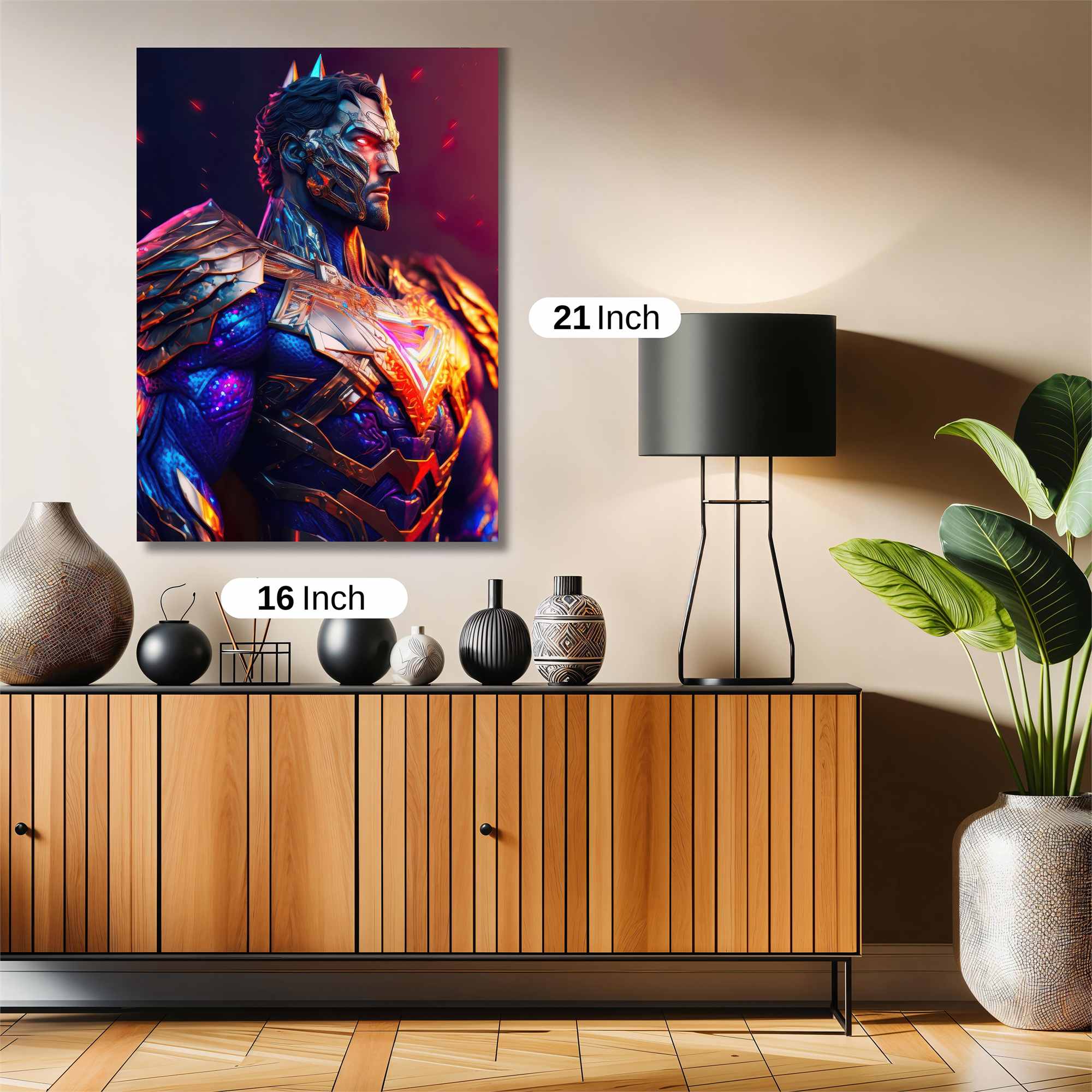 Superman Regal Safe Wall Magnetic / M