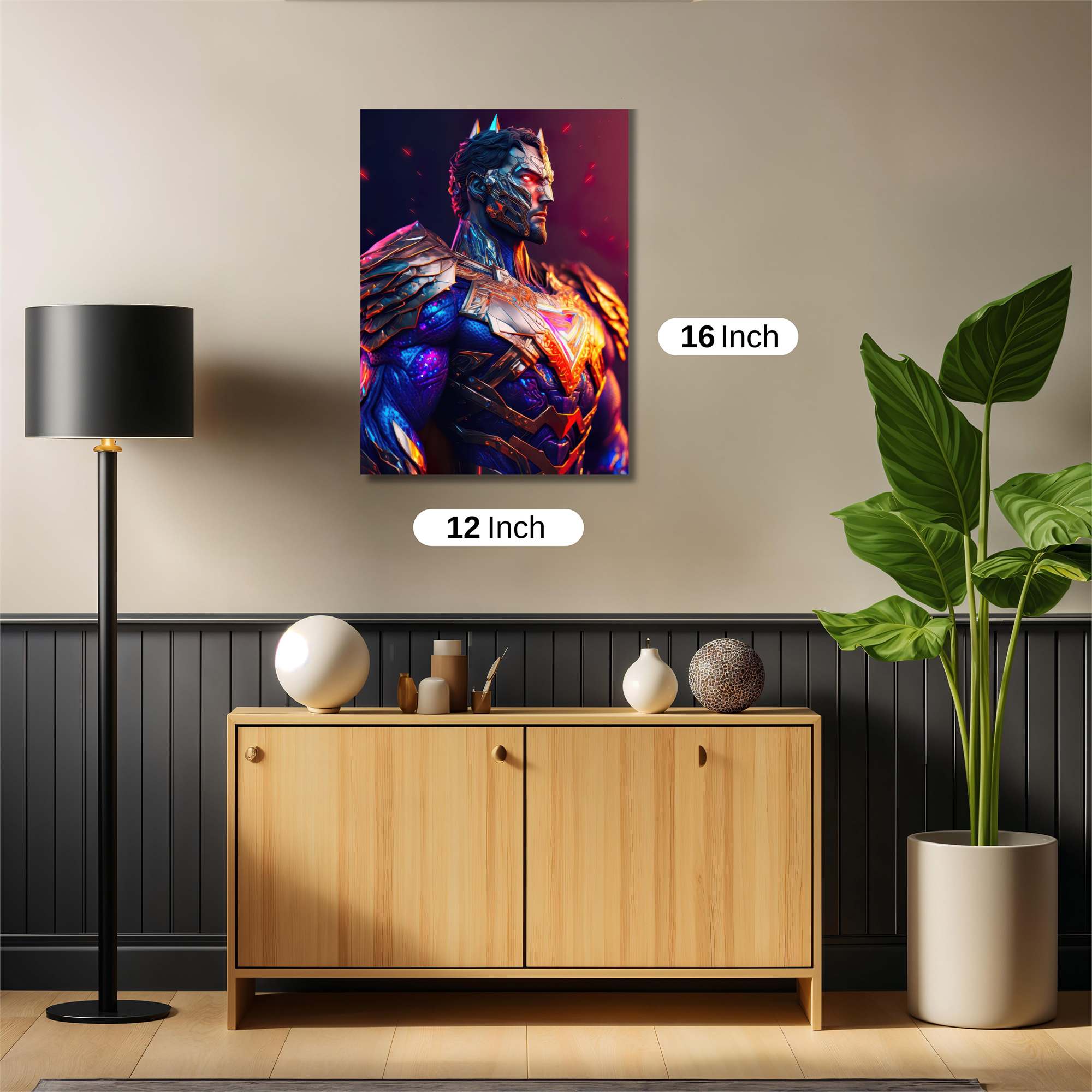 Superman Regal Safe Wall Magnetic / M