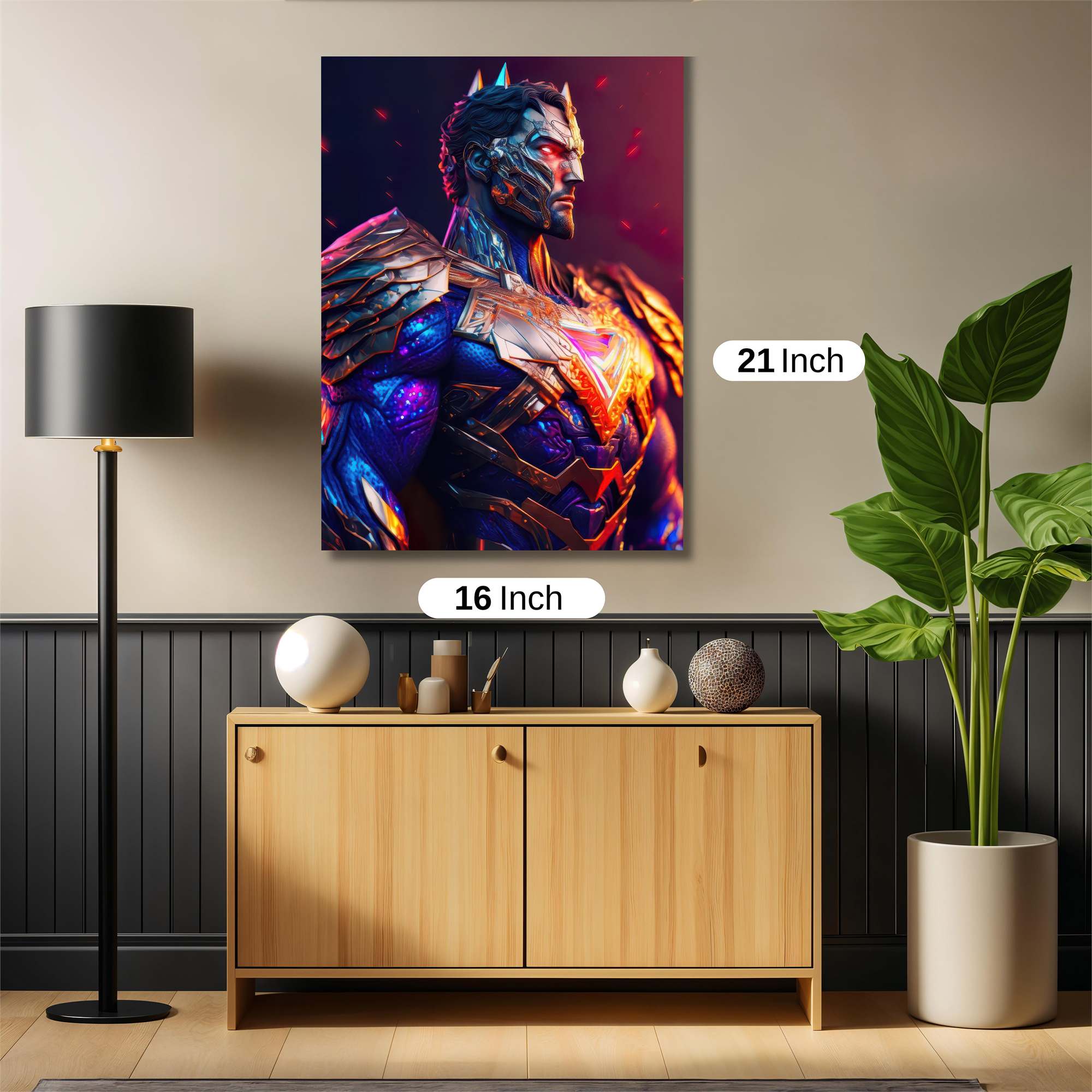 Superman Regal Safe Wall Magnetic / M