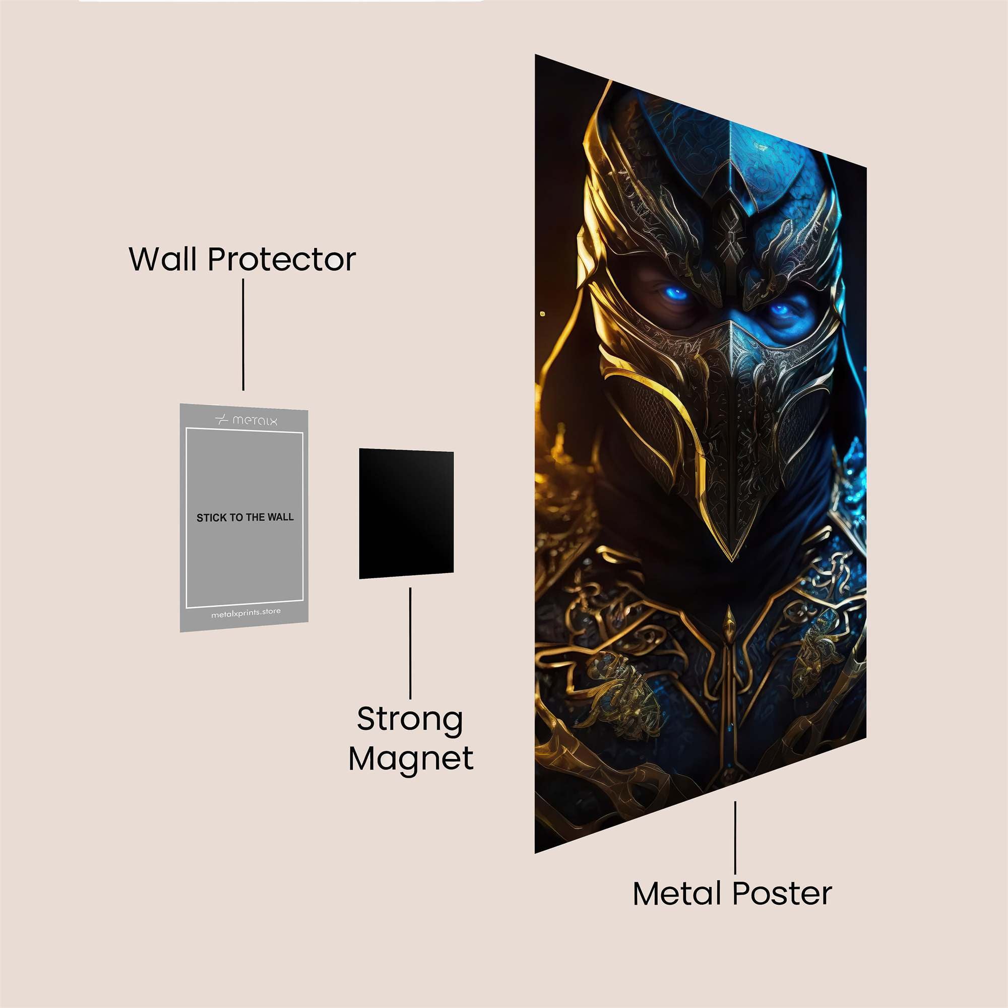 Sub-Zero Enigma Safe Wall Magnetic / M