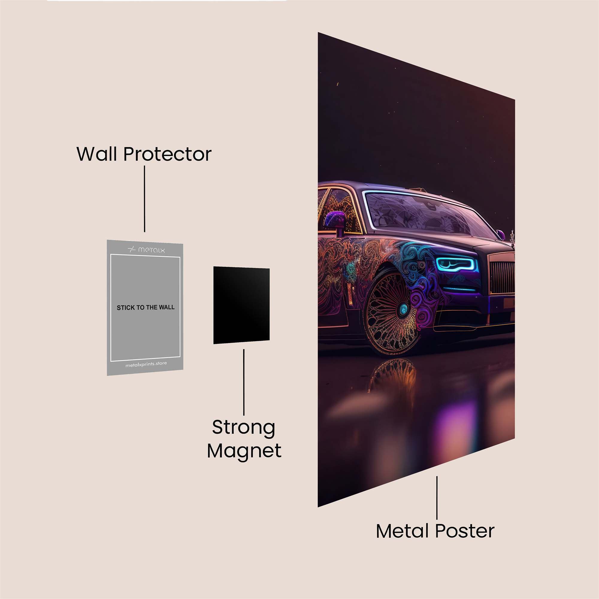 Rolls-Royce Radiant Safe Wall Magnetic / M