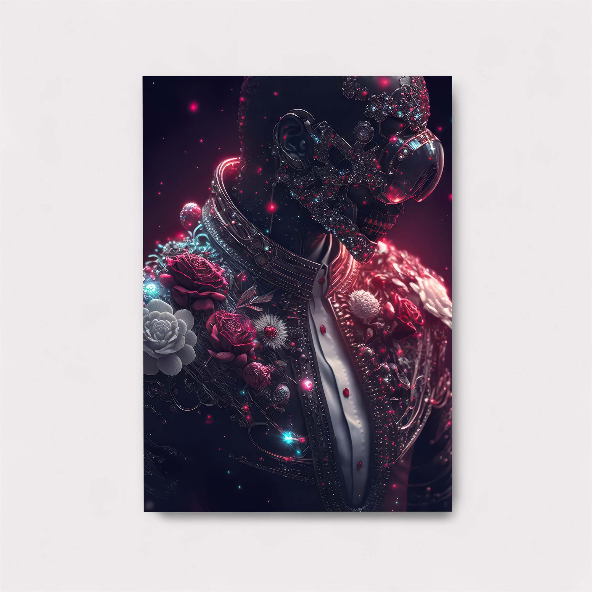 Floral Enigma Safe Wall Magnetic / M