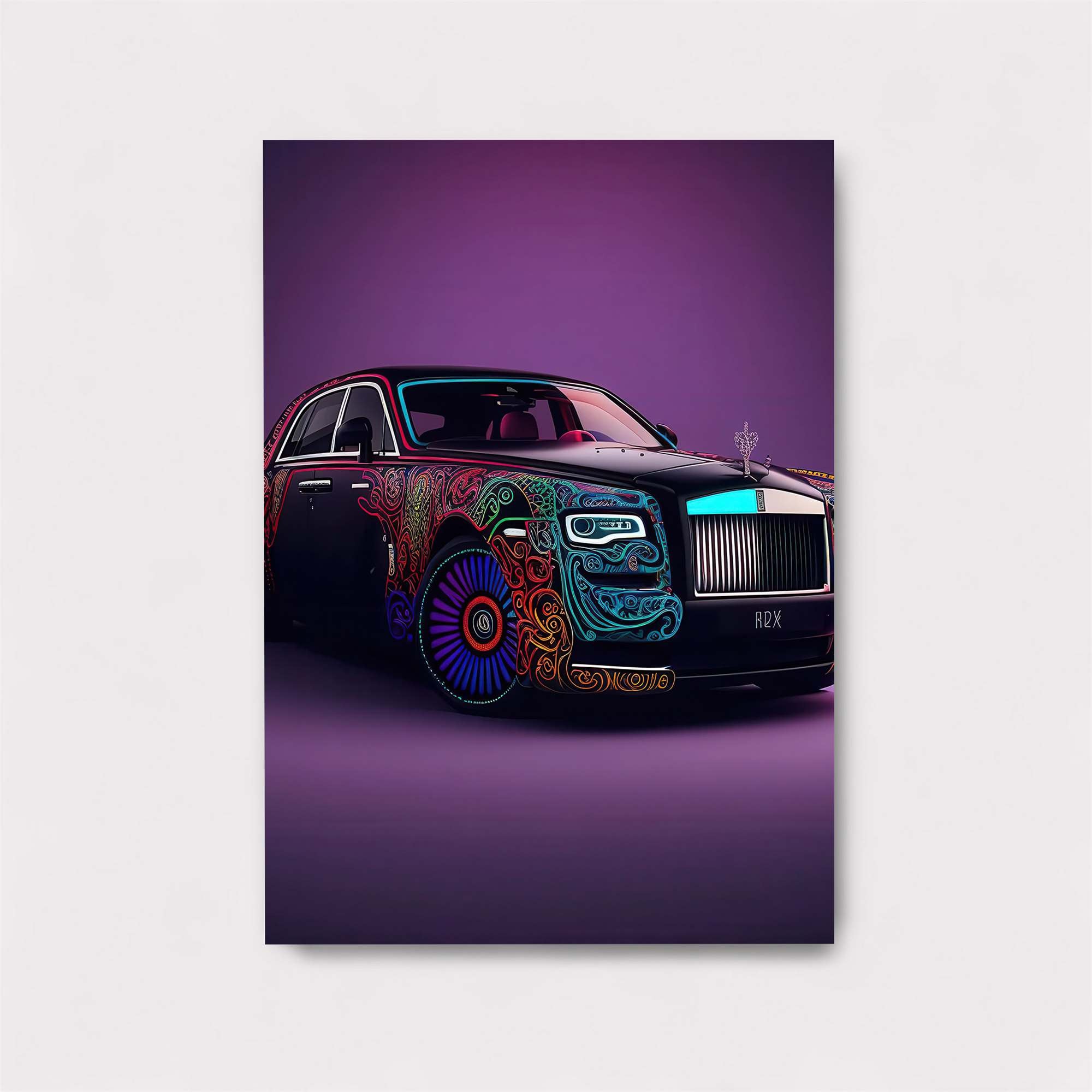 Rolls-Royce Psychedelic Safe Wall Magnetic / M