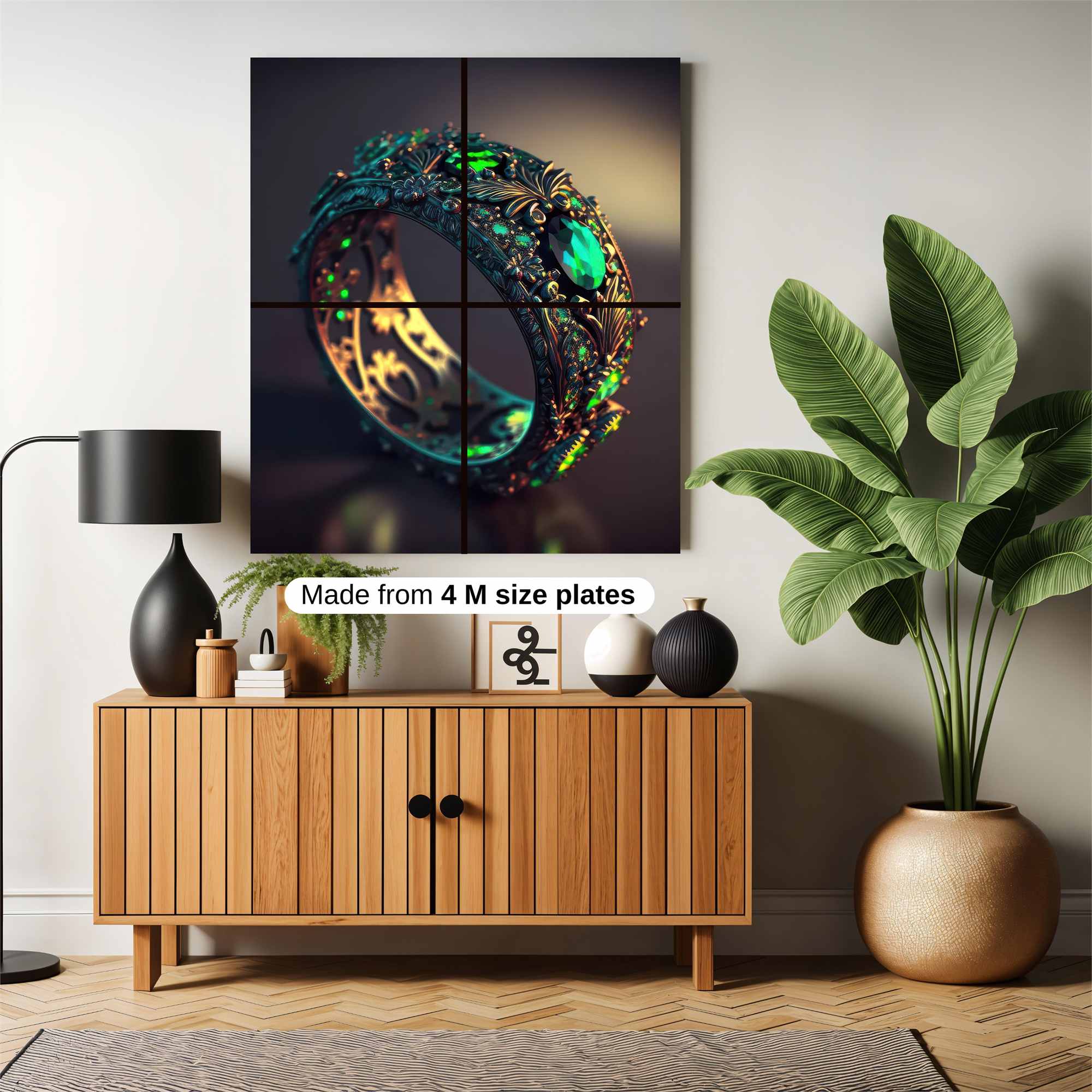 Emerald Enchantment Safe Wall Magnetic / M