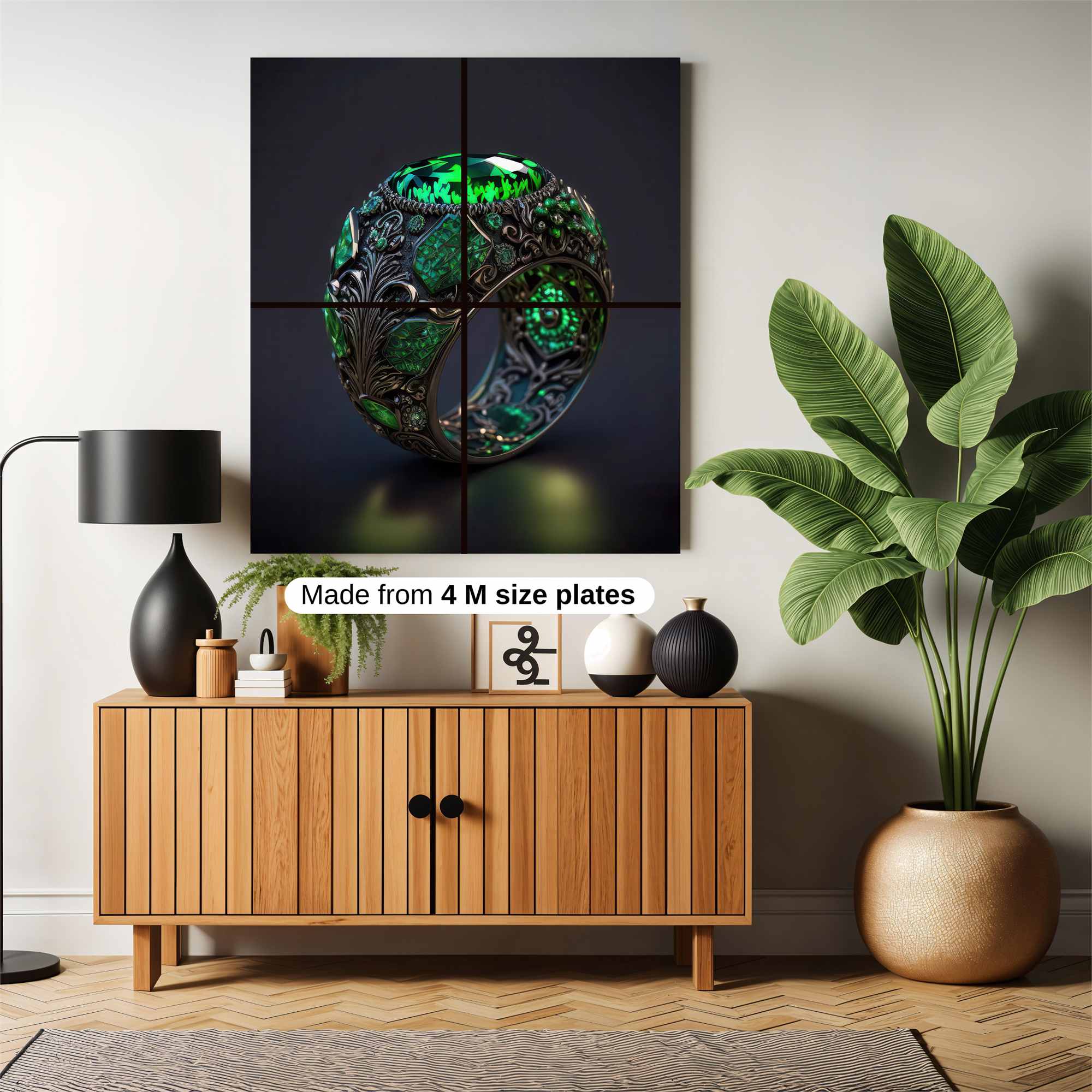 Emerald Enchantment Safe Wall Magnetic / M