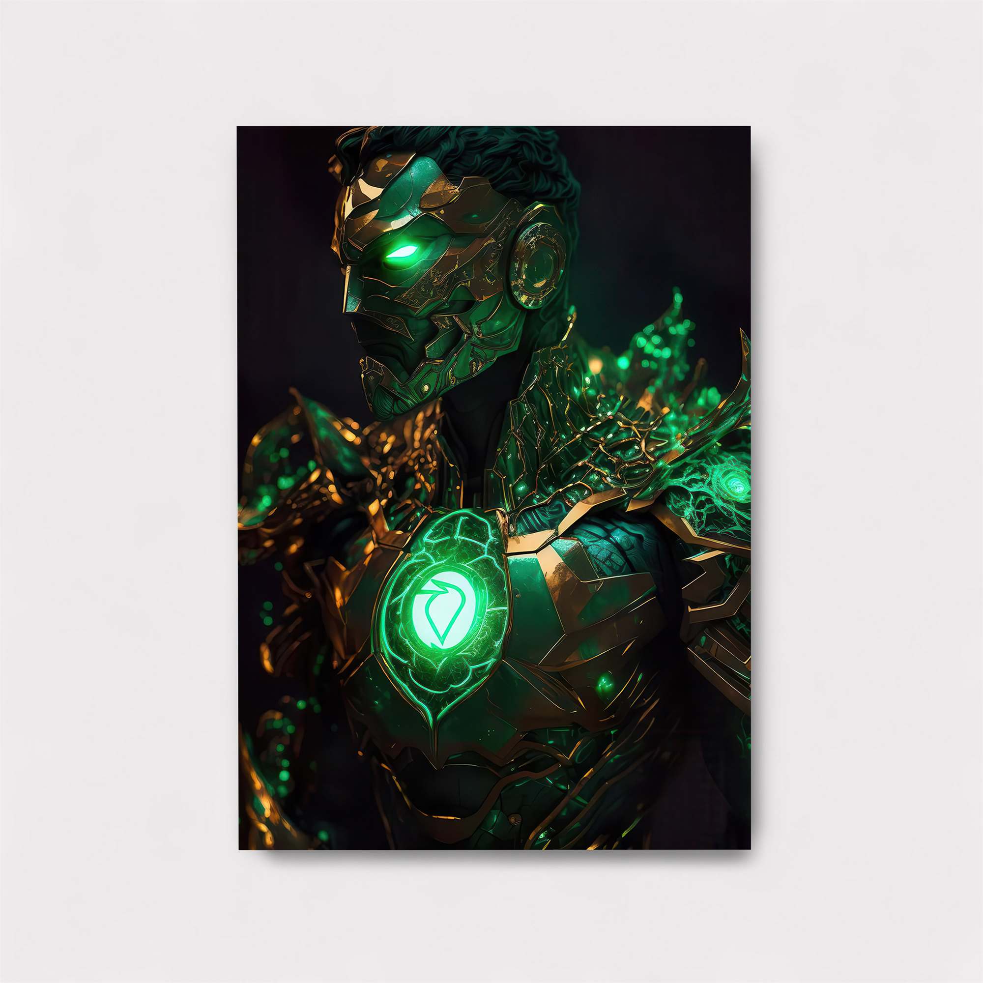 Green Lantern Enigmatic Safe Wall Magnetic / M