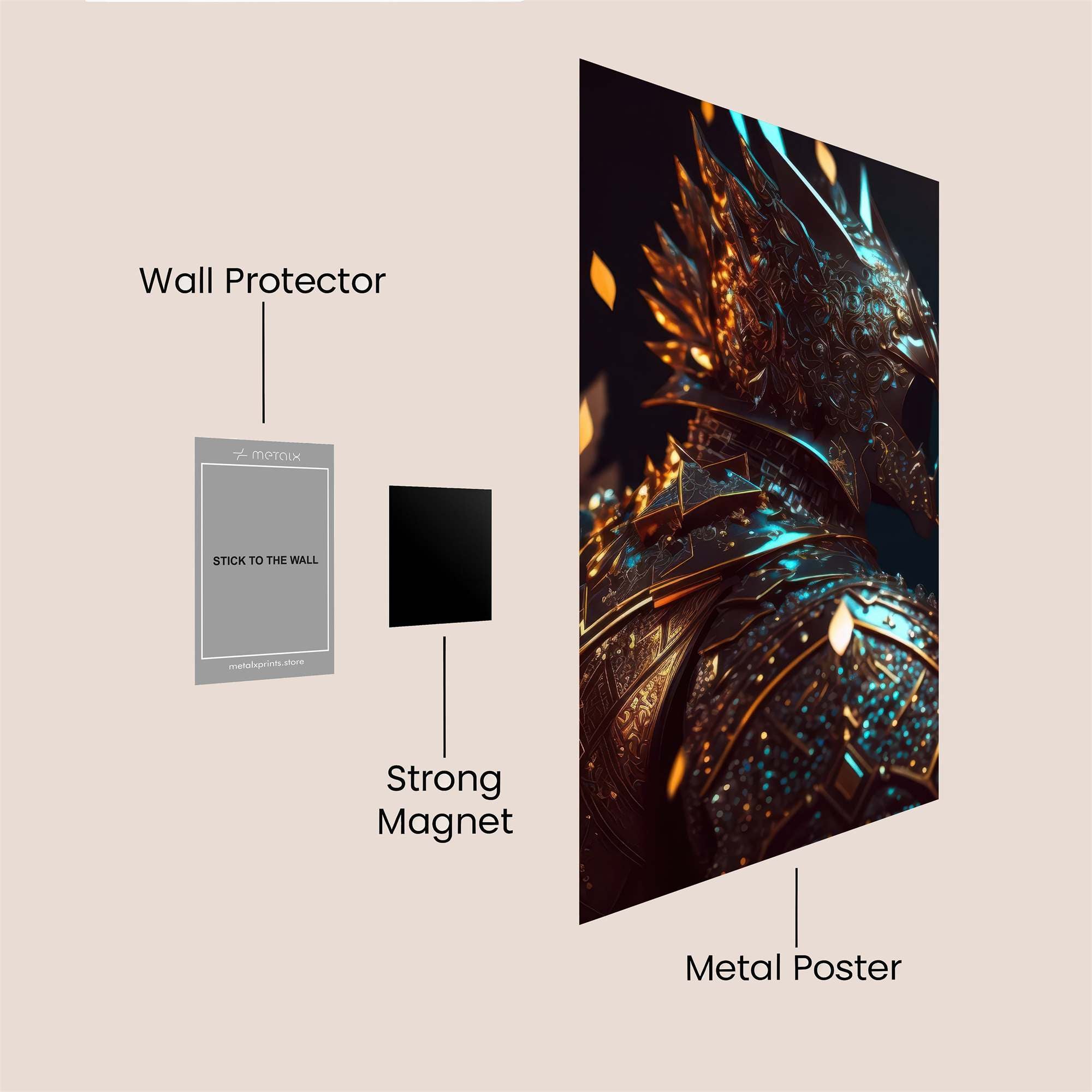 Phoenix Valor Safe Wall Magnetic / M