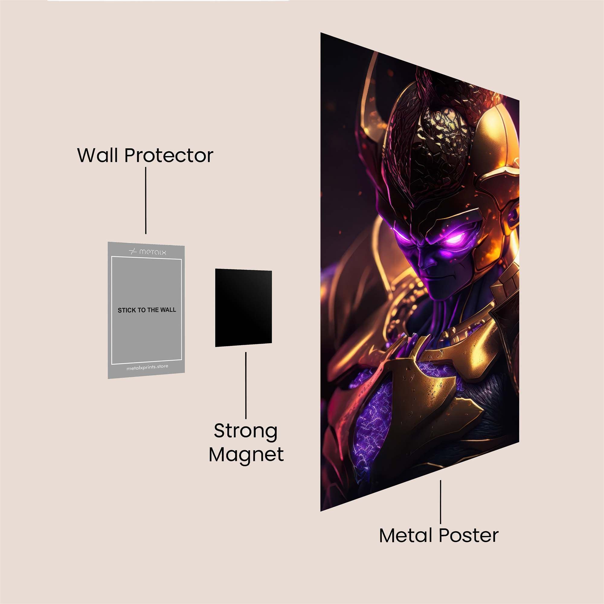 Frieza Majestic Safe Wall Magnetic / M