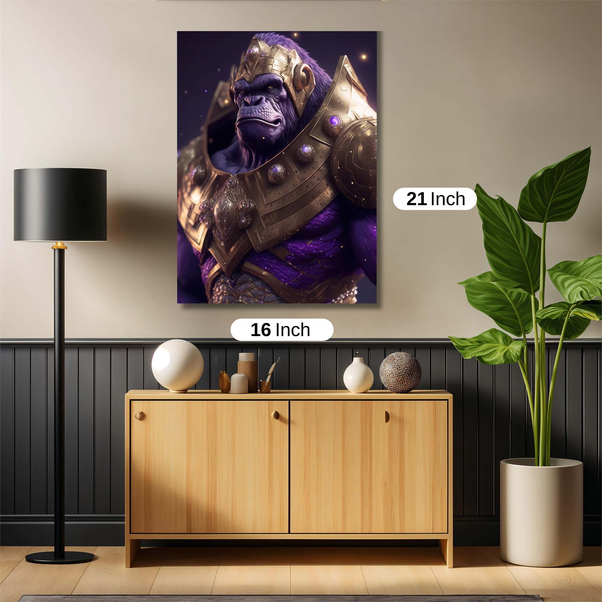 Gorilla Majesty Safe Wall Magnetic / M