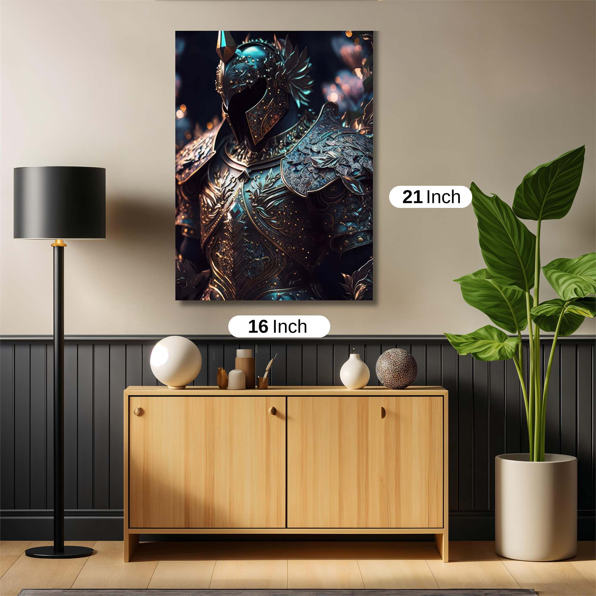 Knight Enigmatic Safe Wall Magnetic / M