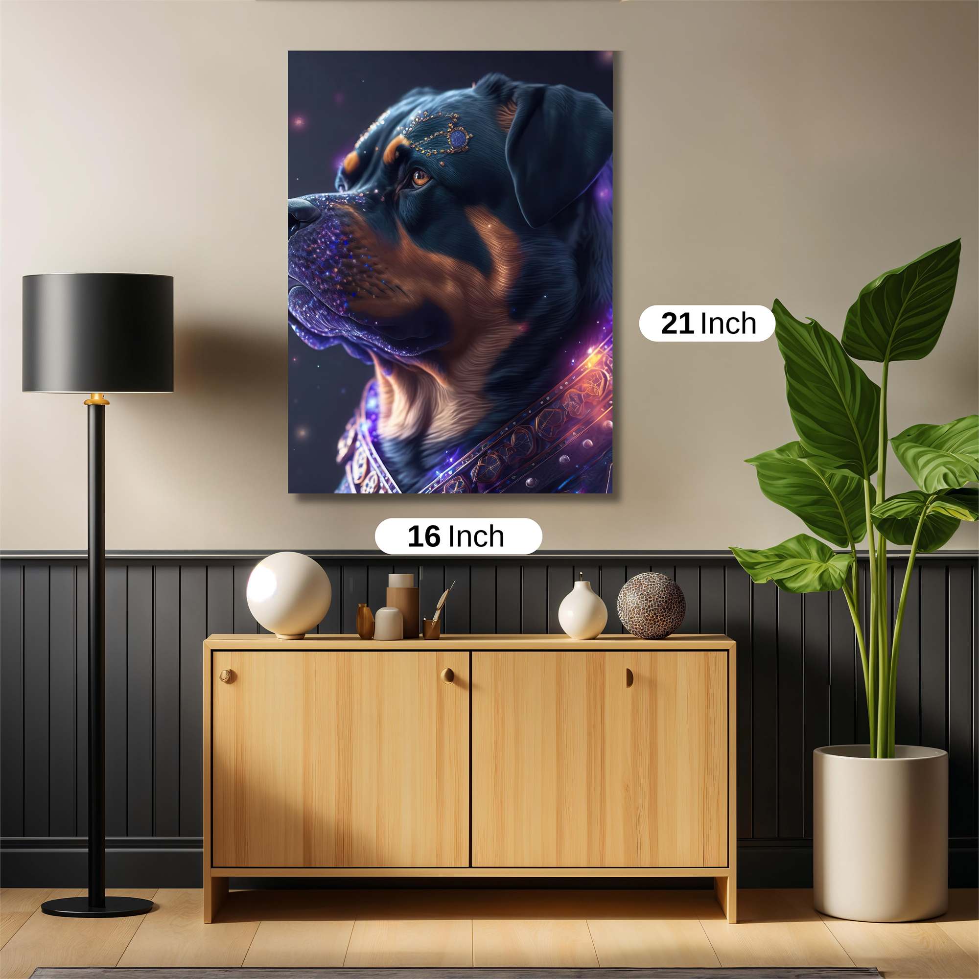 Cosmic Ruler Safe Wall Magnetic / M