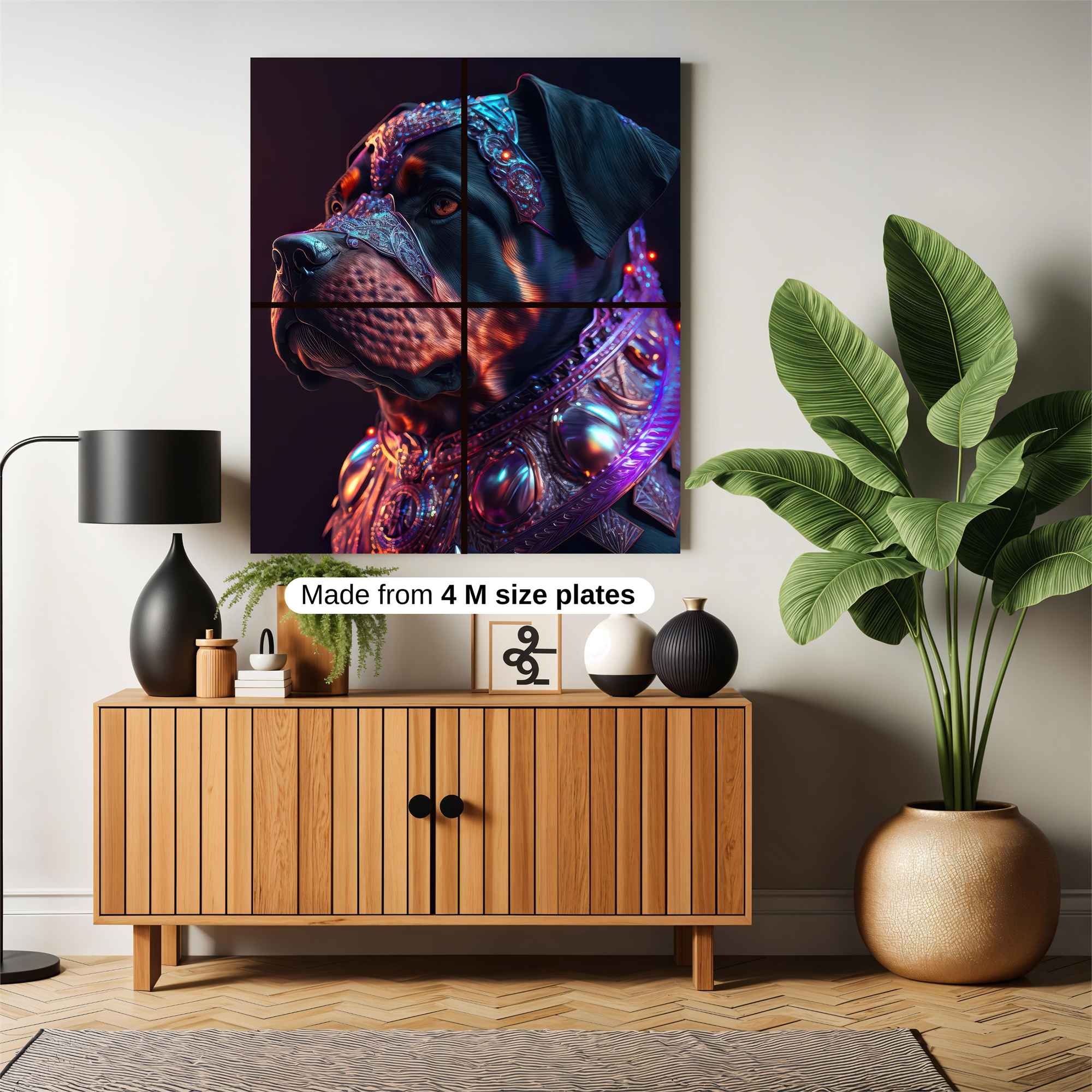 Rottweiler Regal Safe Wall Magnetic / M
