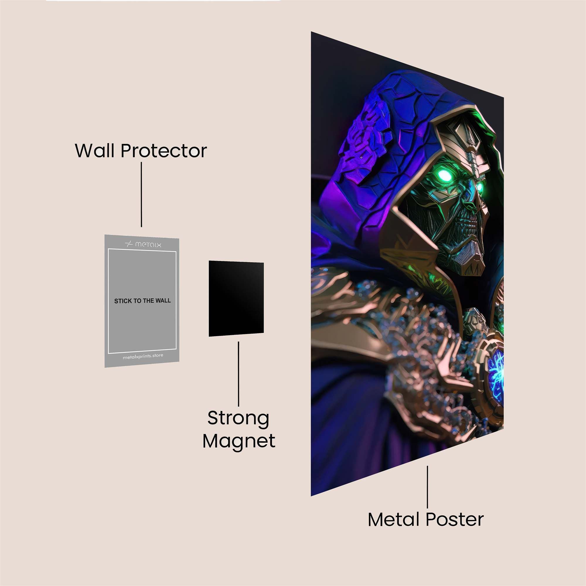 Dormammu Enigmatic Safe Wall Magnetic / M