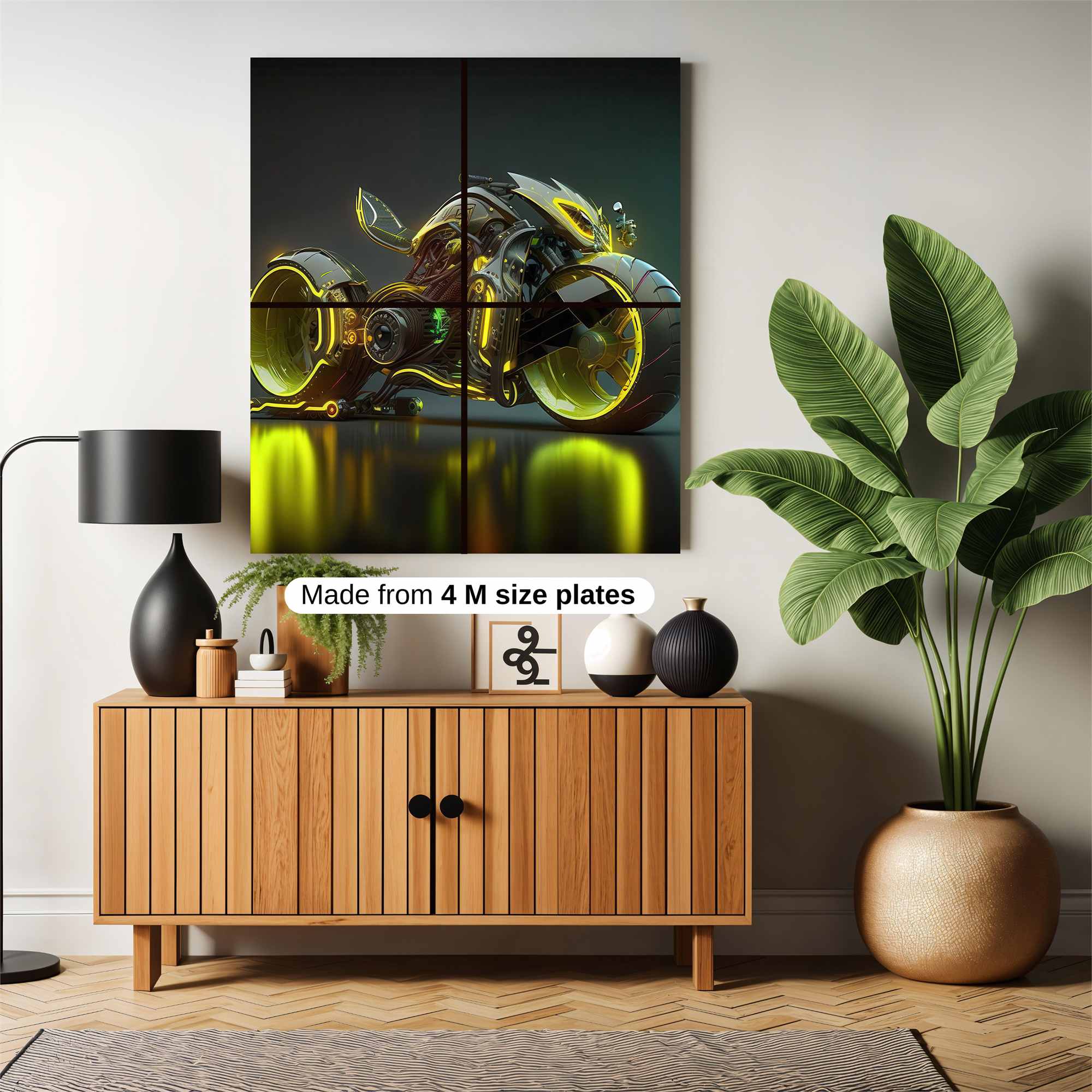 Neon Beast Safe Wall Magnetic / M