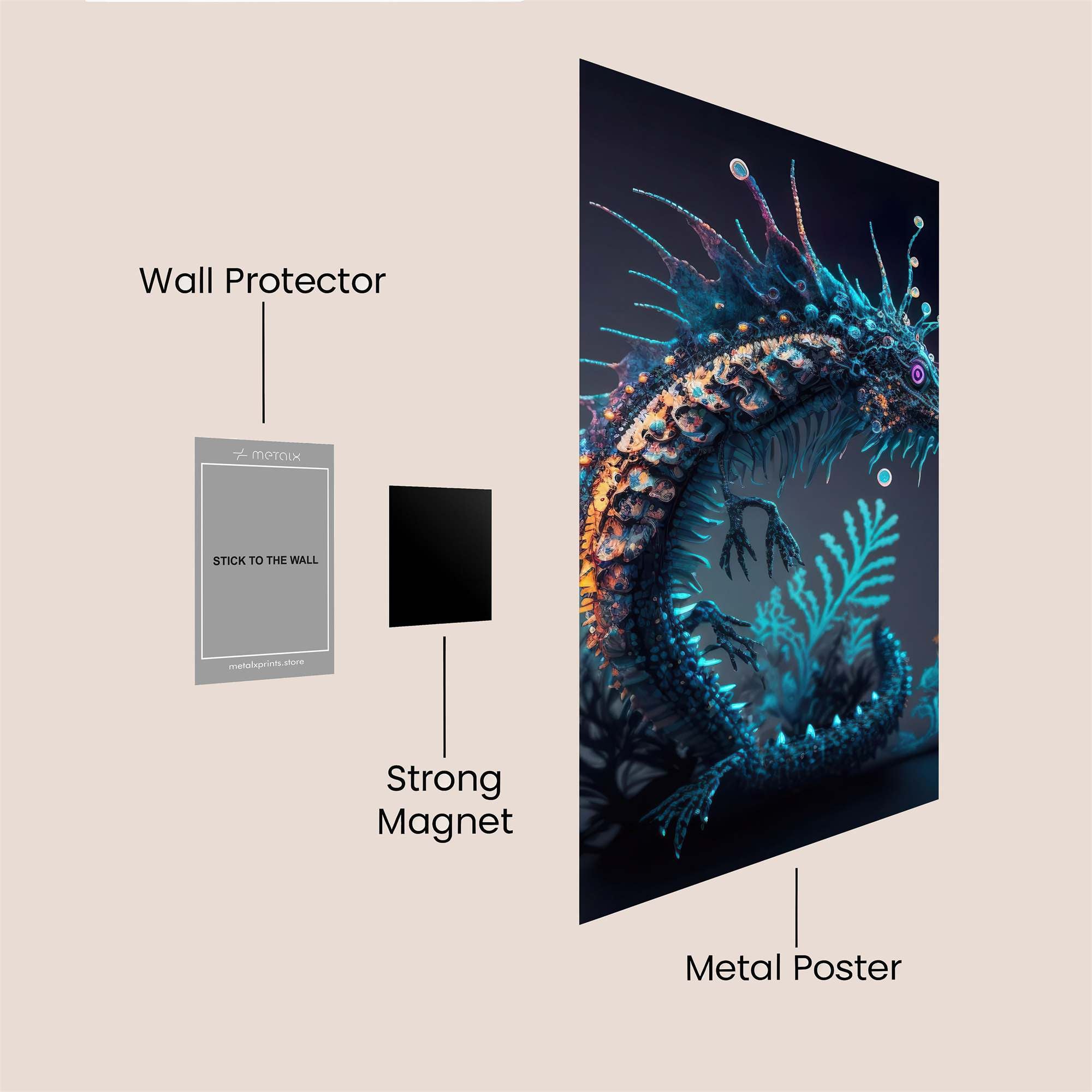 SeaEnigma Safe Wall Magnetic / M