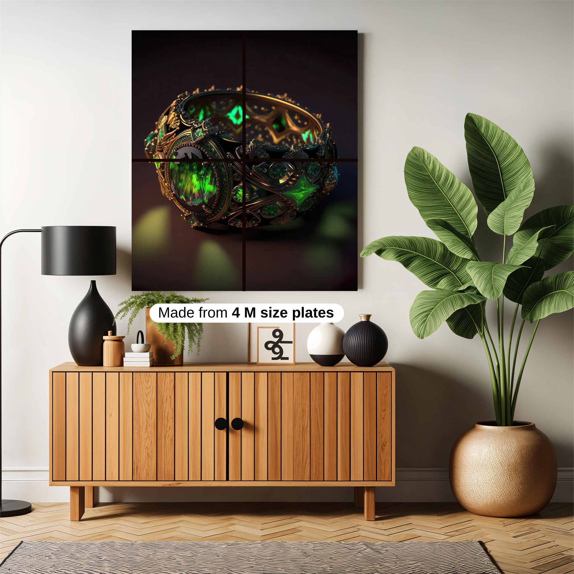 Emerald Enigma Safe Wall Magnetic / M