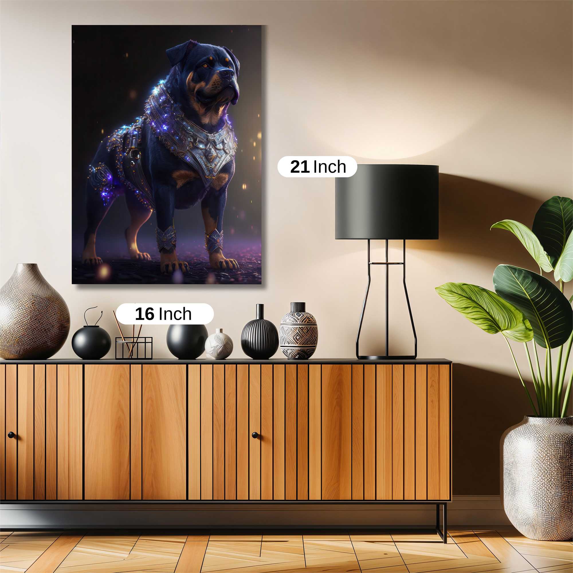 Regal Rottweiler Safe Wall Magnetic / M