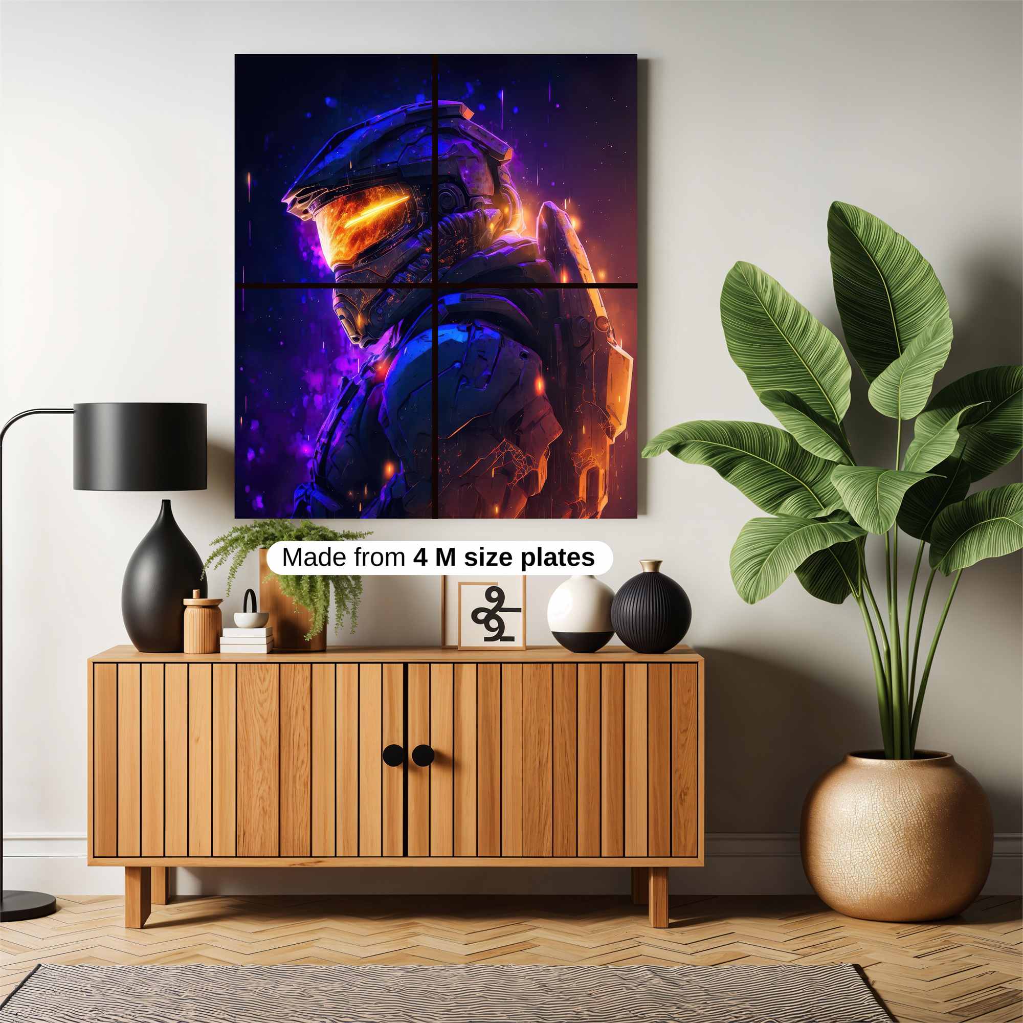 MasterChief Blaze Safe Wall Magnetic / M