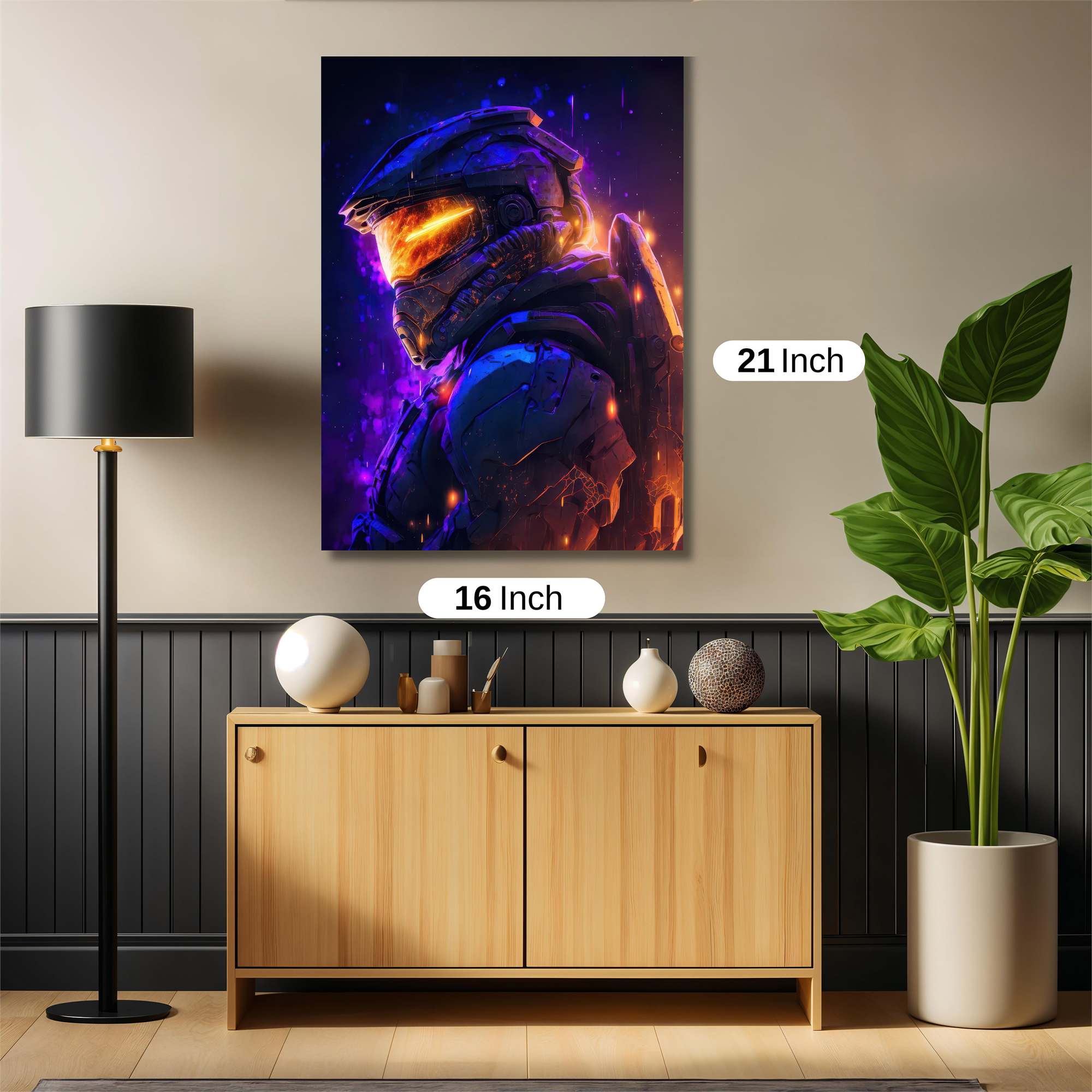 MasterChief Blaze Safe Wall Magnetic / M