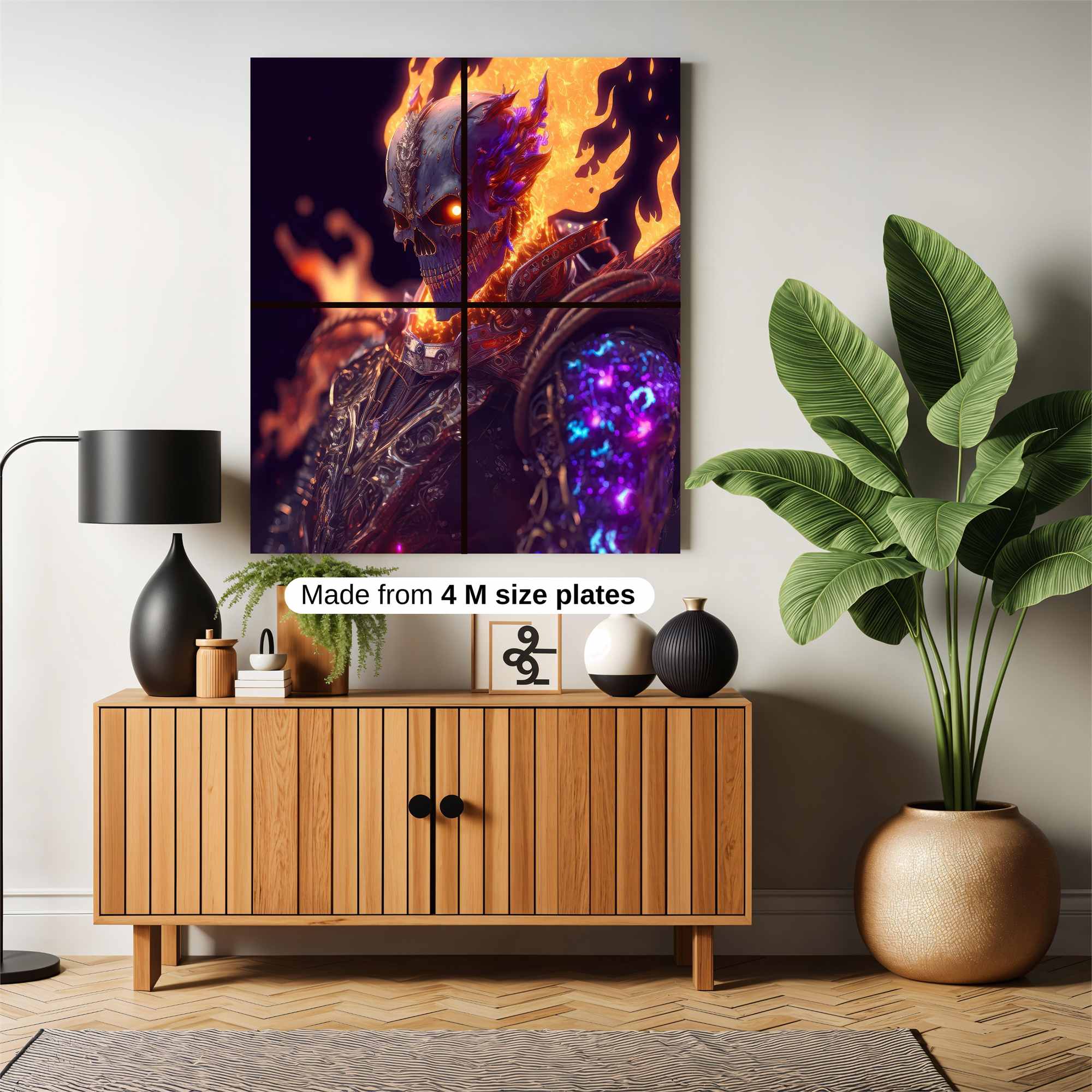 Ghost Rider Safe Wall Magnetic / M