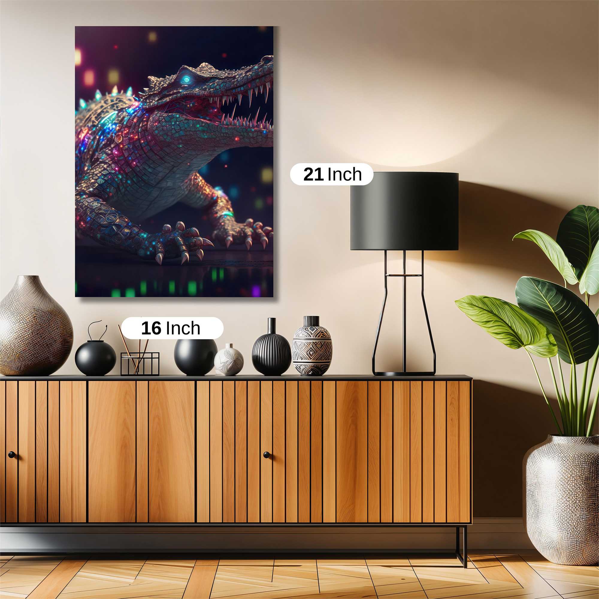 NeonCroc Safe Wall Magnetic / M