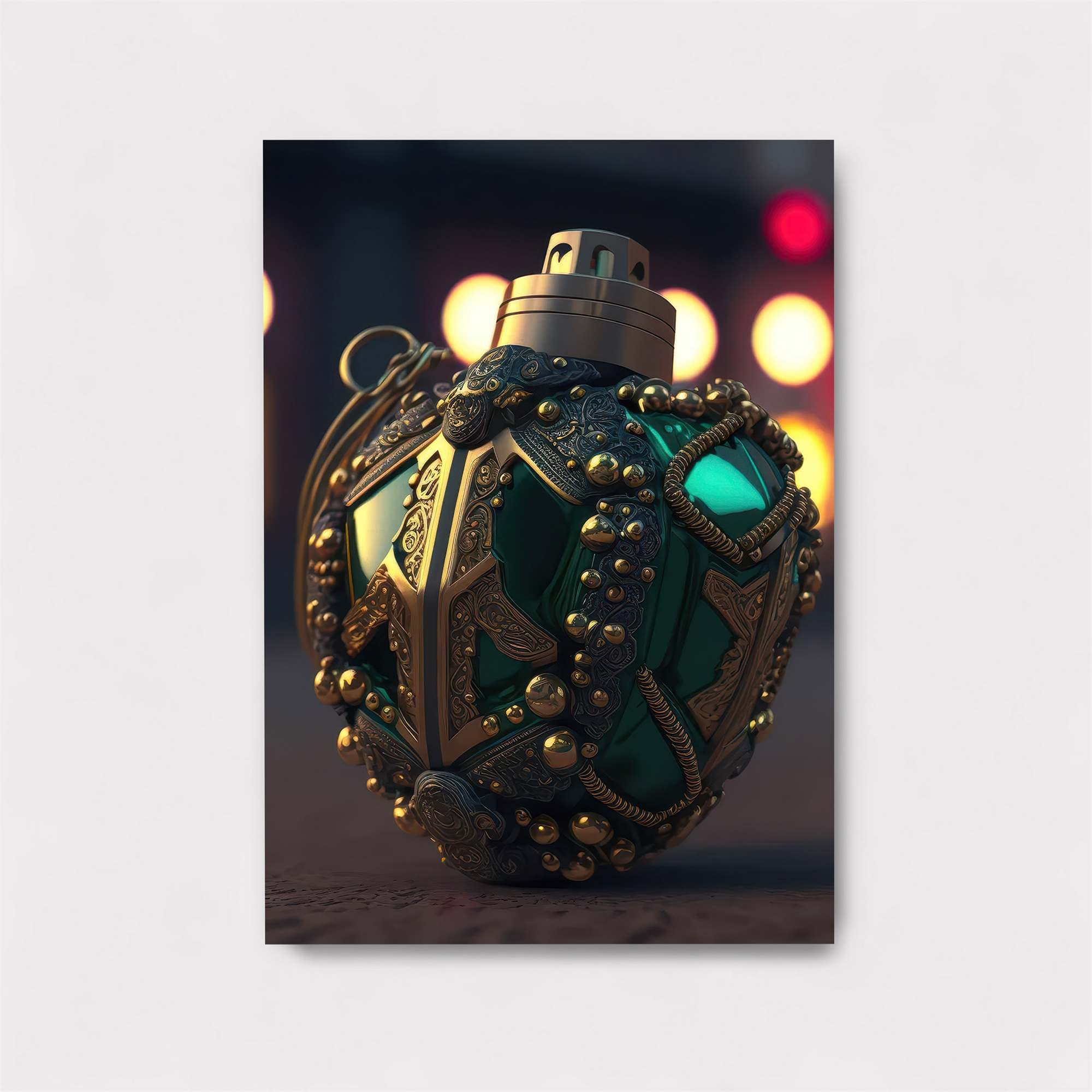 Ornate Enigma Safe Wall Magnetic / M