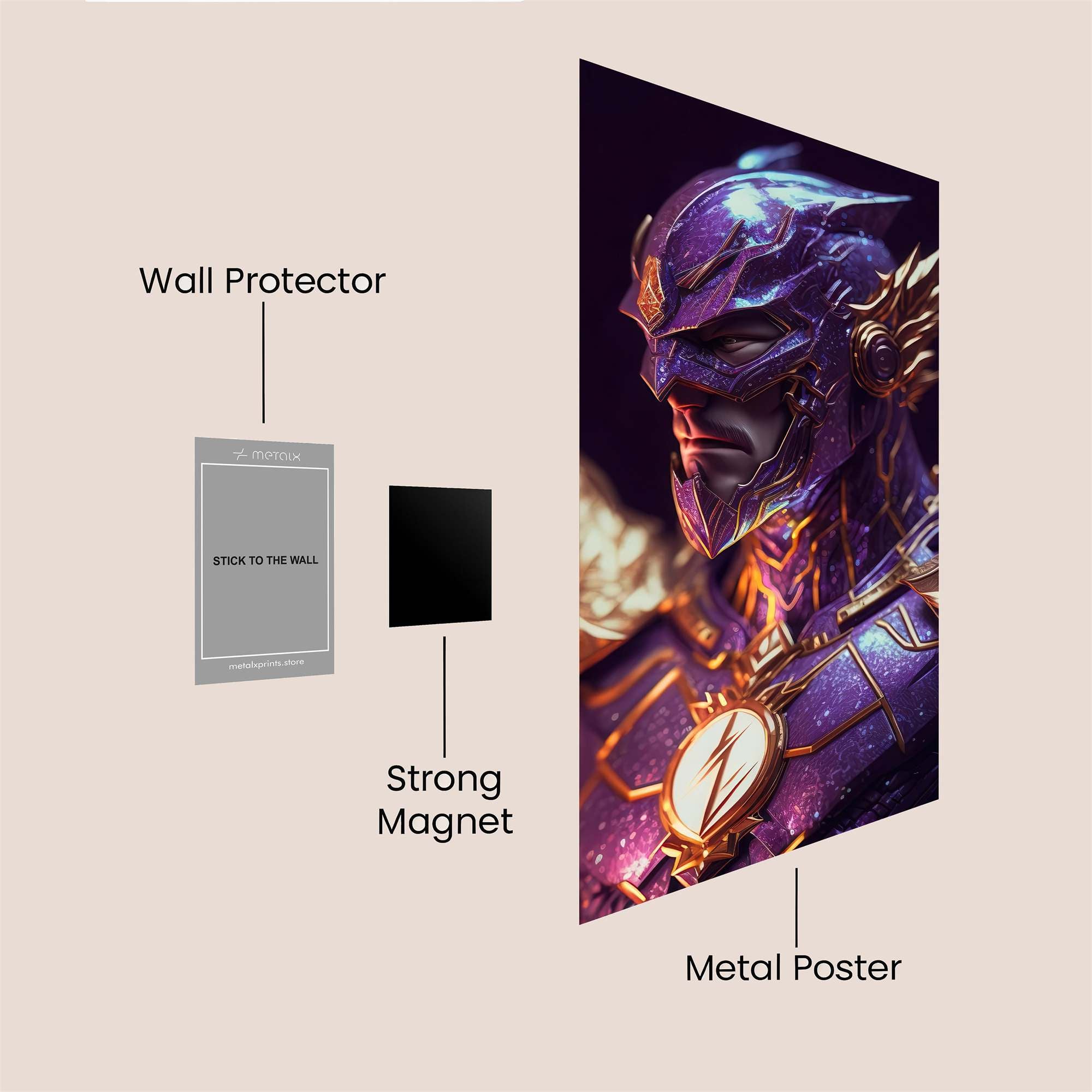 Flash Majestic Safe Wall Magnetic / M