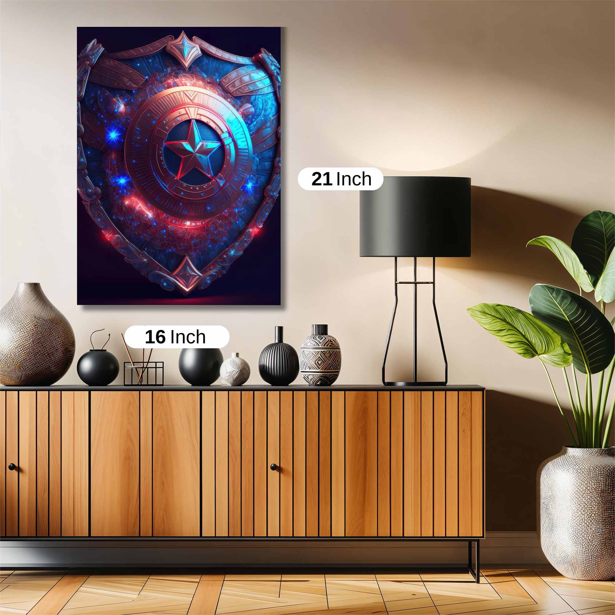 Captain's Radiance Safe Wall Magnetic / M