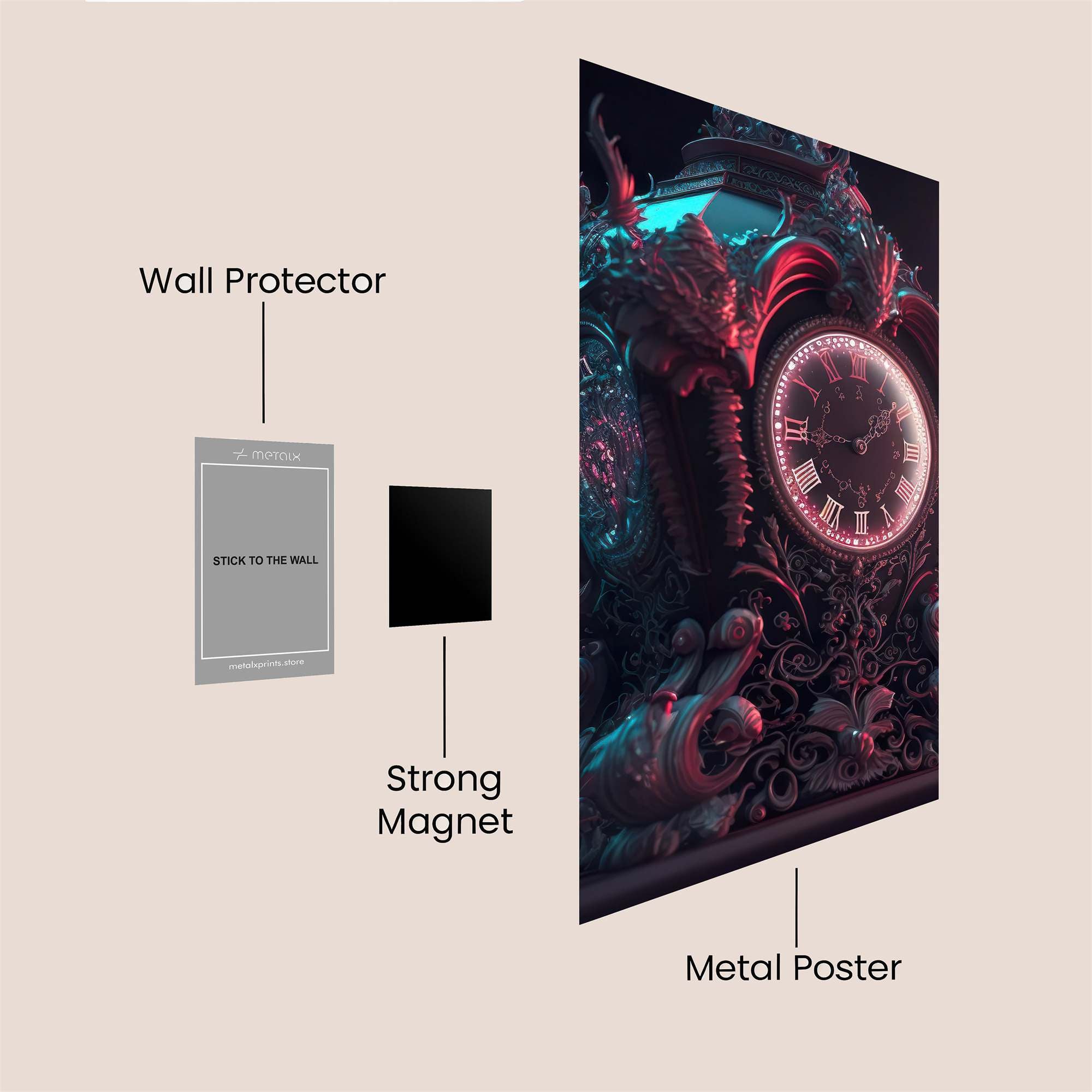 Dragon Enigma Safe Wall Magnetic / M