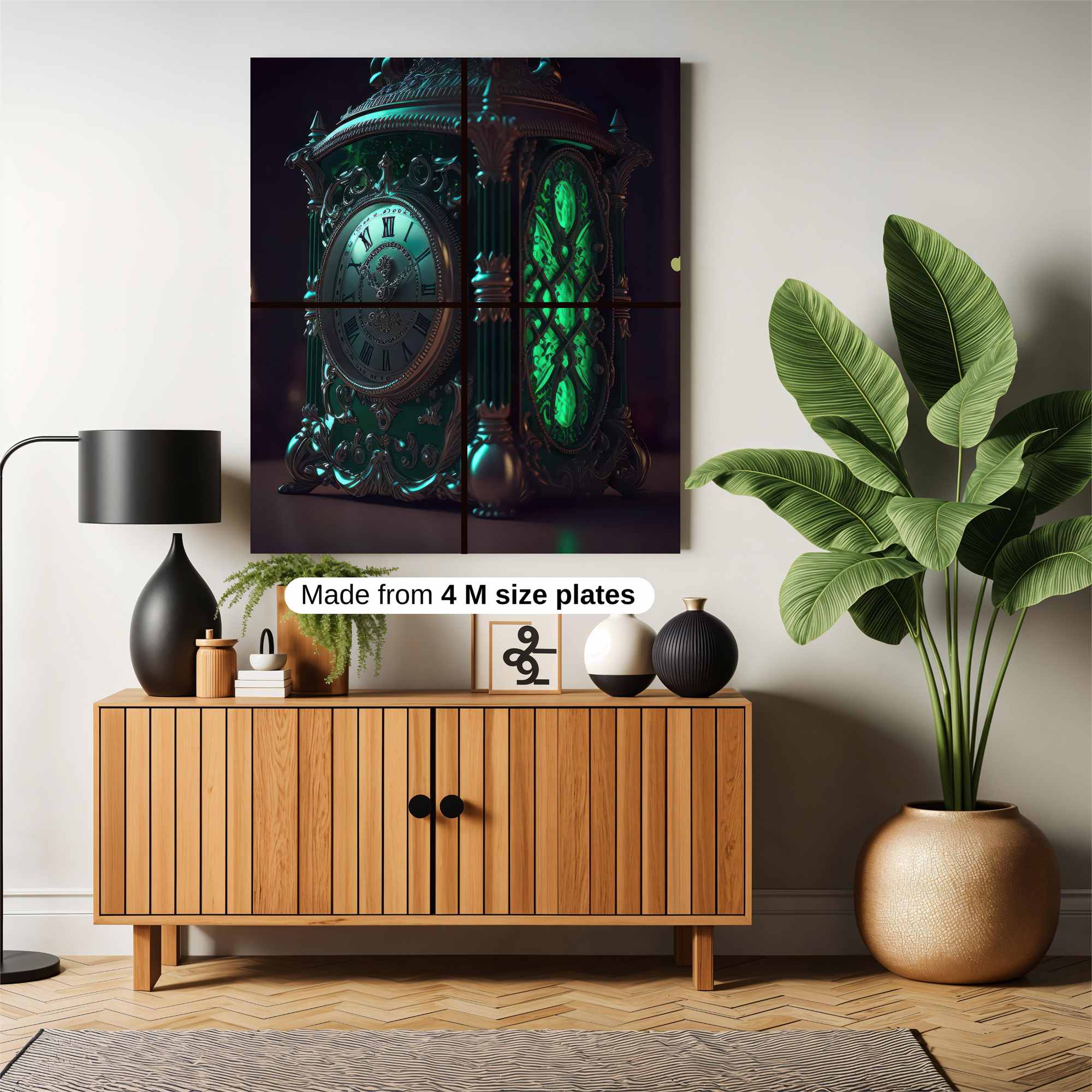 Clock Enigma Safe Wall Magnetic / M