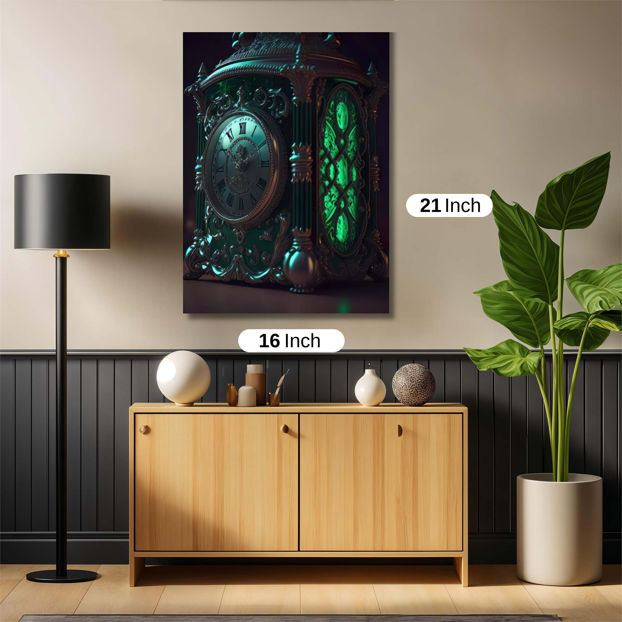 Clock Enigma Safe Wall Magnetic / M